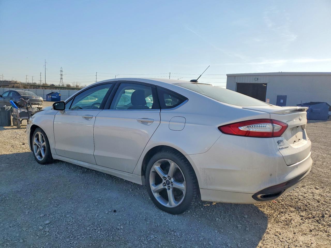 2015 Ford Fusion Se White vin: 3FA6P0T93FR276221