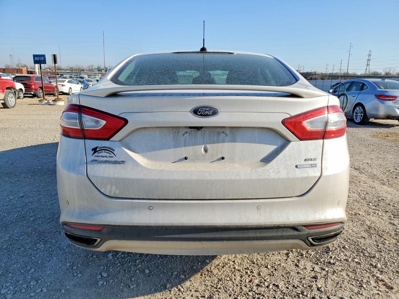2015 Ford Fusion Se White vin: 3FA6P0T93FR276221