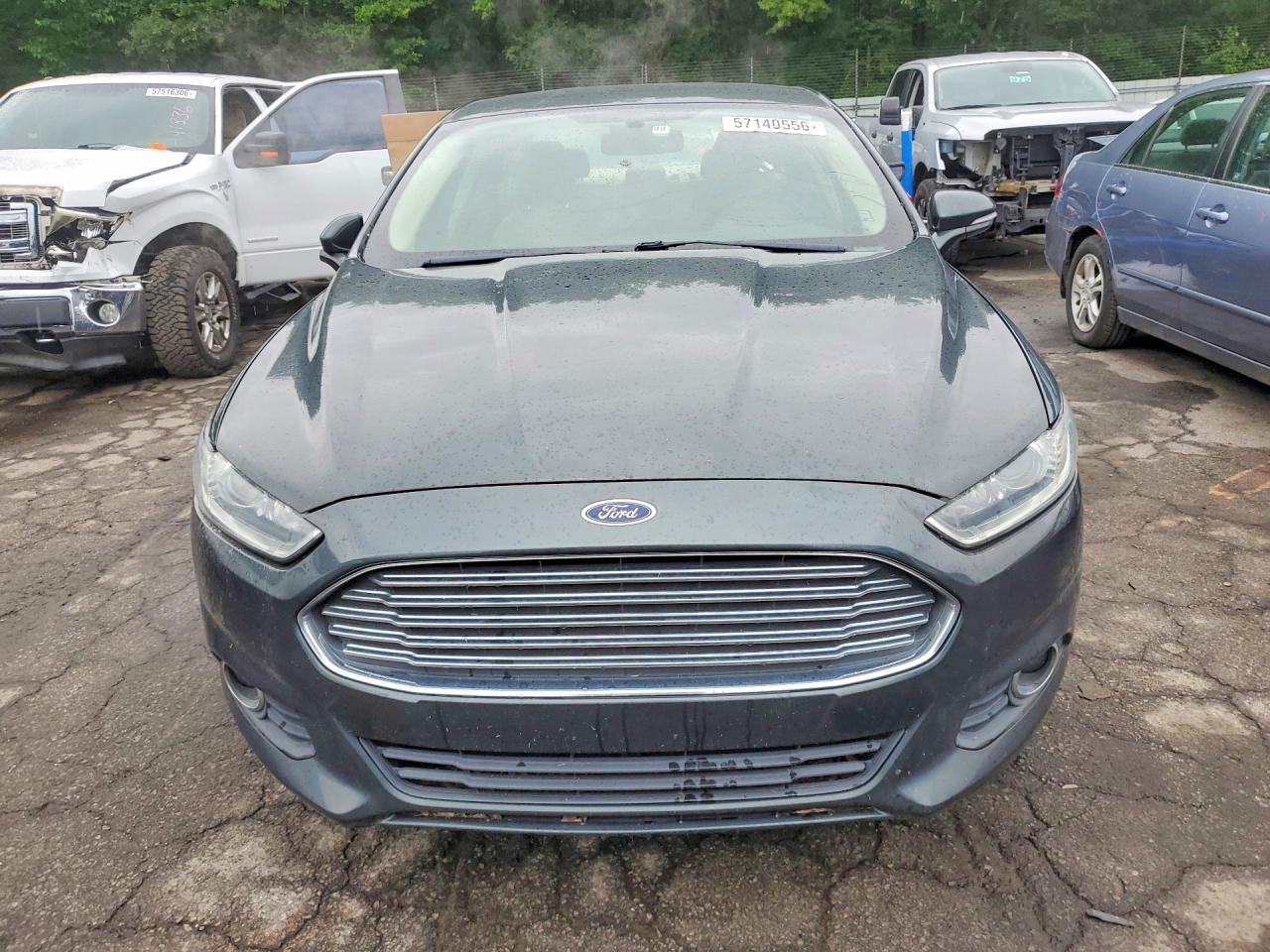 2015 Ford Fusion Se Green vin: 3FA6P0T95FR272865