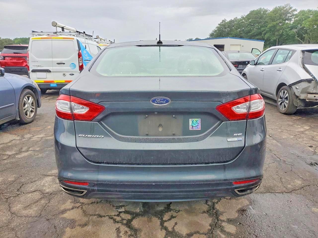 2015 Ford Fusion Se Green vin: 3FA6P0T95FR272865