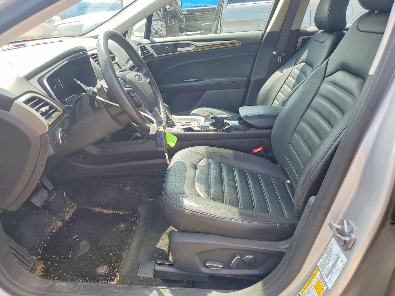 2016 Ford Fusion Se Silver vin: 3FA6P0T96GR380932