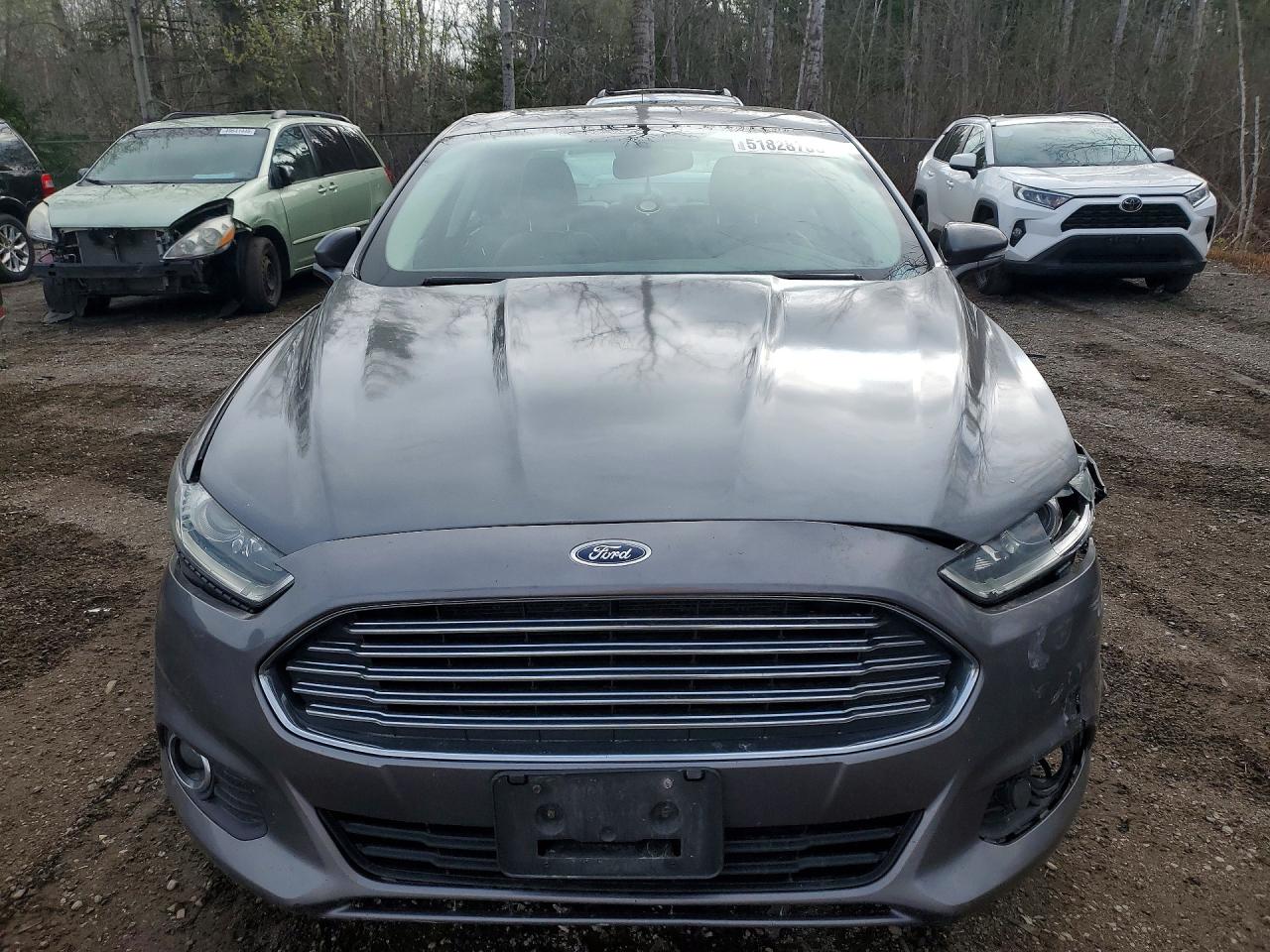 2014 Ford Fusion Charcoal vin: 3FA6P0T97ER172166
