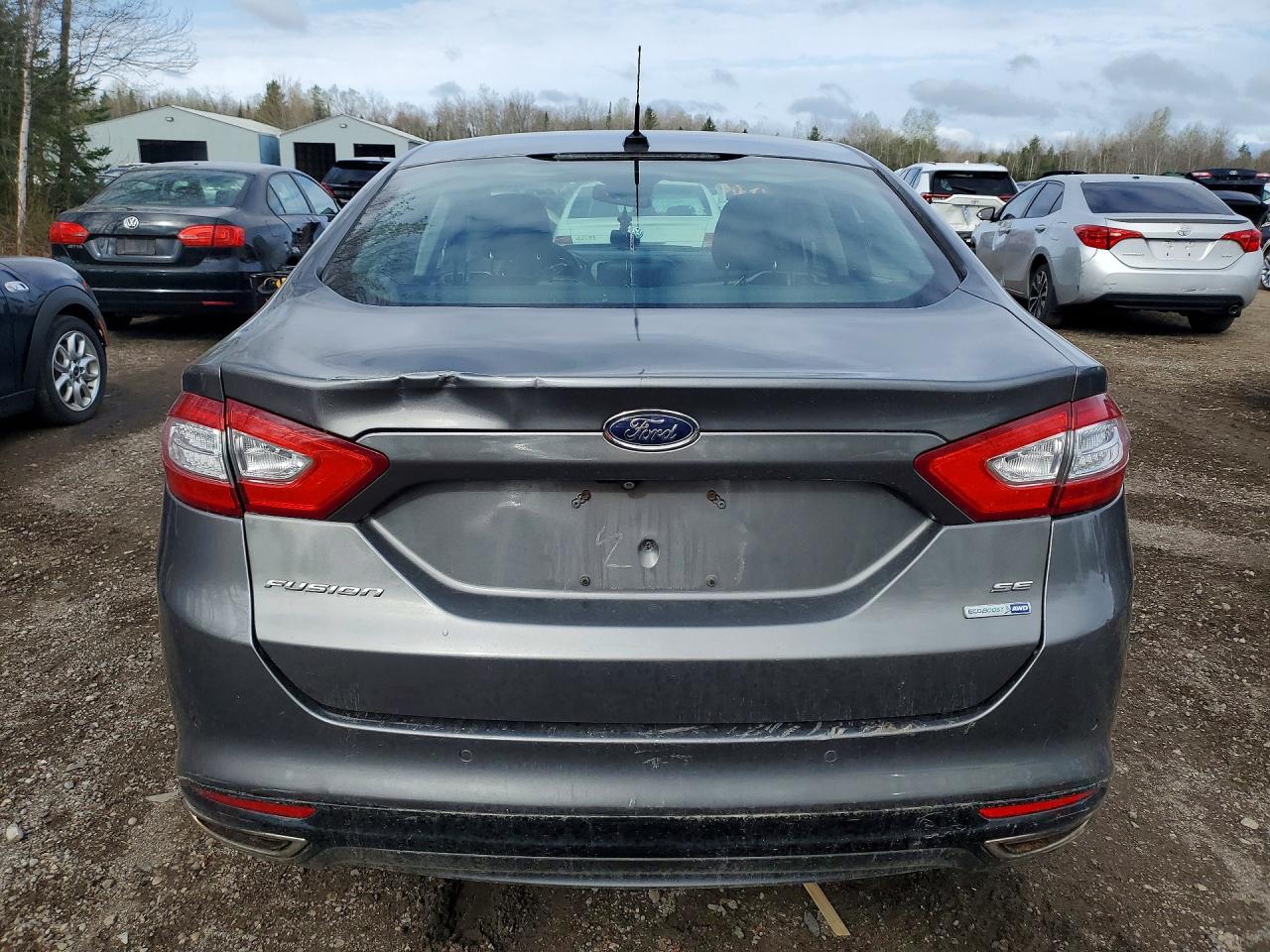 2014 Ford Fusion Charcoal vin: 3FA6P0T97ER172166