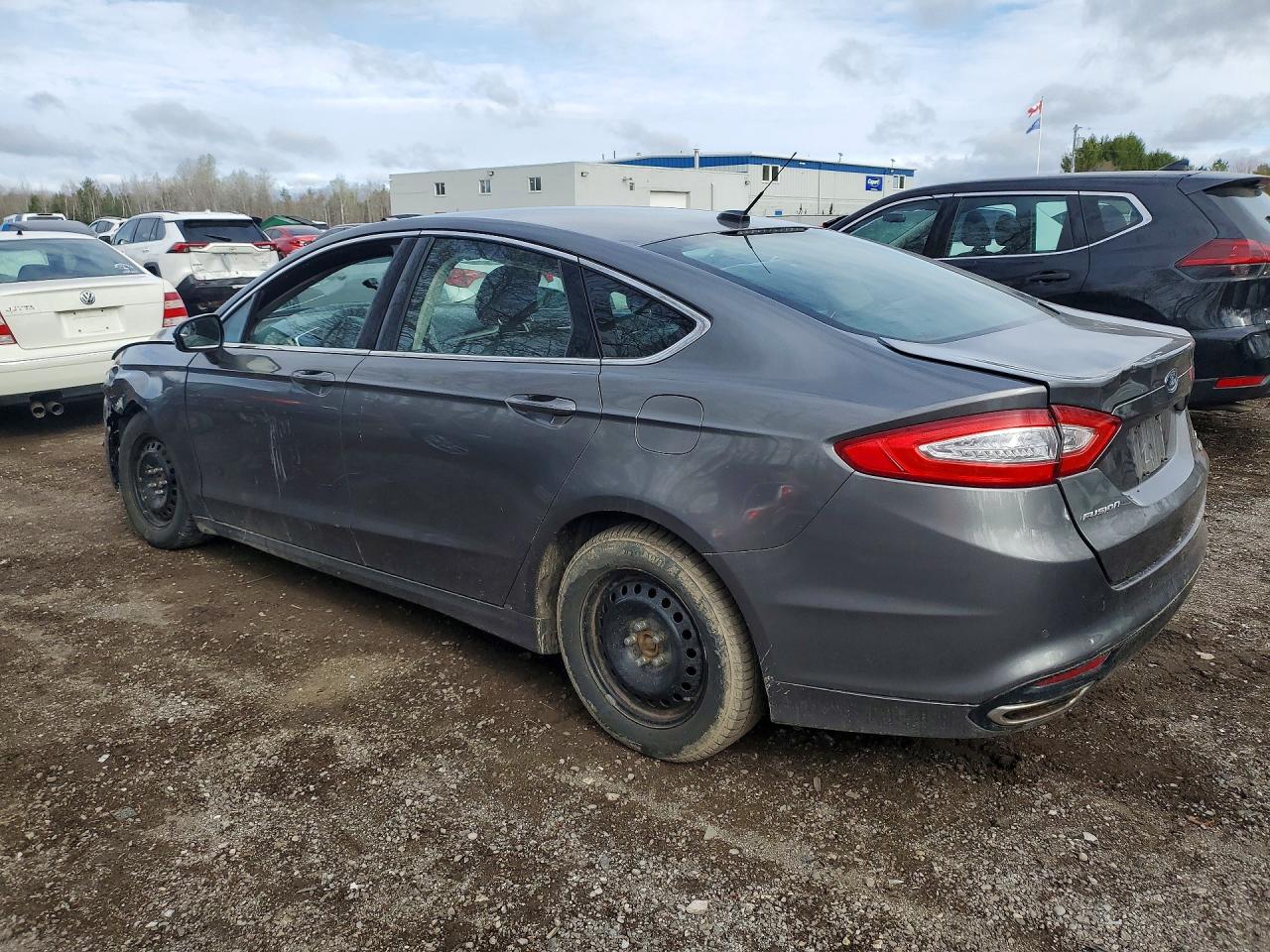 2014 Ford Fusion Charcoal vin: 3FA6P0T97ER172166