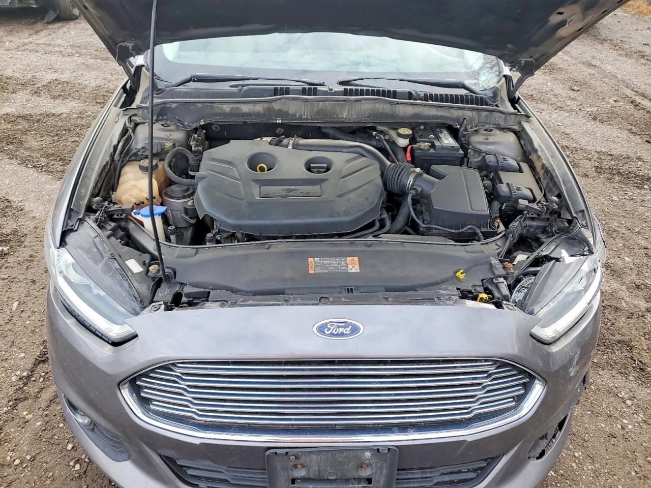 2014 Ford Fusion Charcoal vin: 3FA6P0T97ER172166