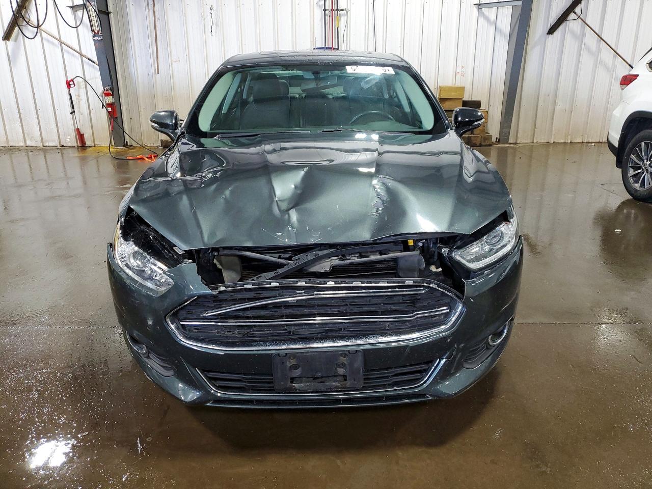 2015 Ford Fusion Se Gray vin: 3FA6P0T97FR292180