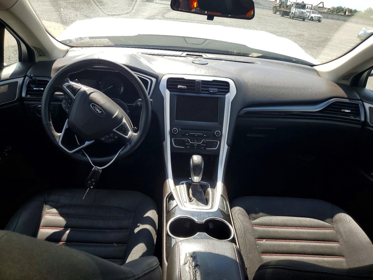 2016 Ford Fusion Se Silver vin: 3FA6P0T97GR374377