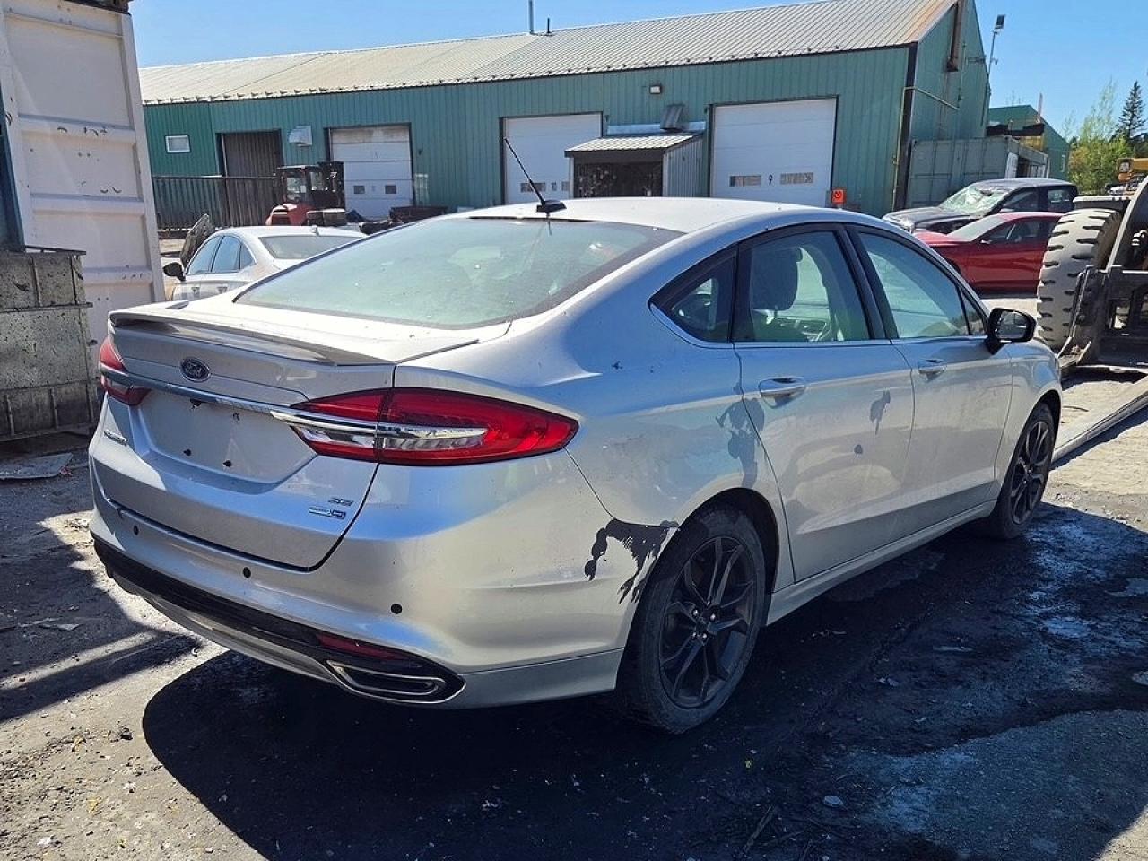 2018 Ford Fusion Se Gray vin: 3FA6P0T98JR263960