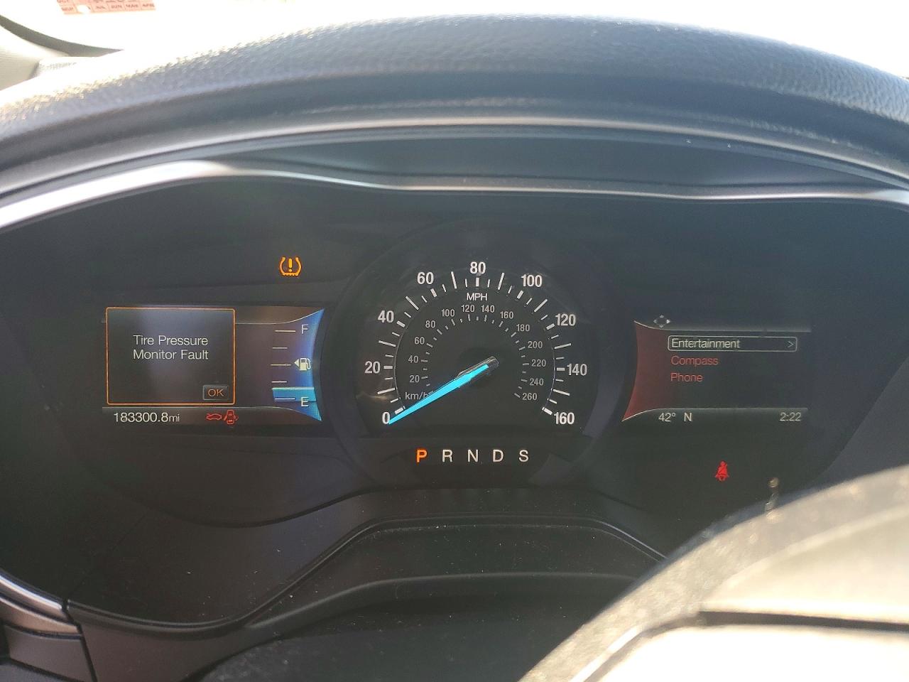 2019 Ford Fusion Se Черный vin: 3FA6P0T98KR265130