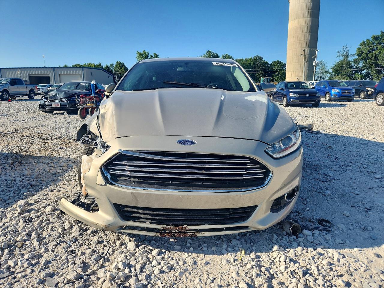 2015 Ford Fusion Se Beige vin: 3FA6P0T99FR216265