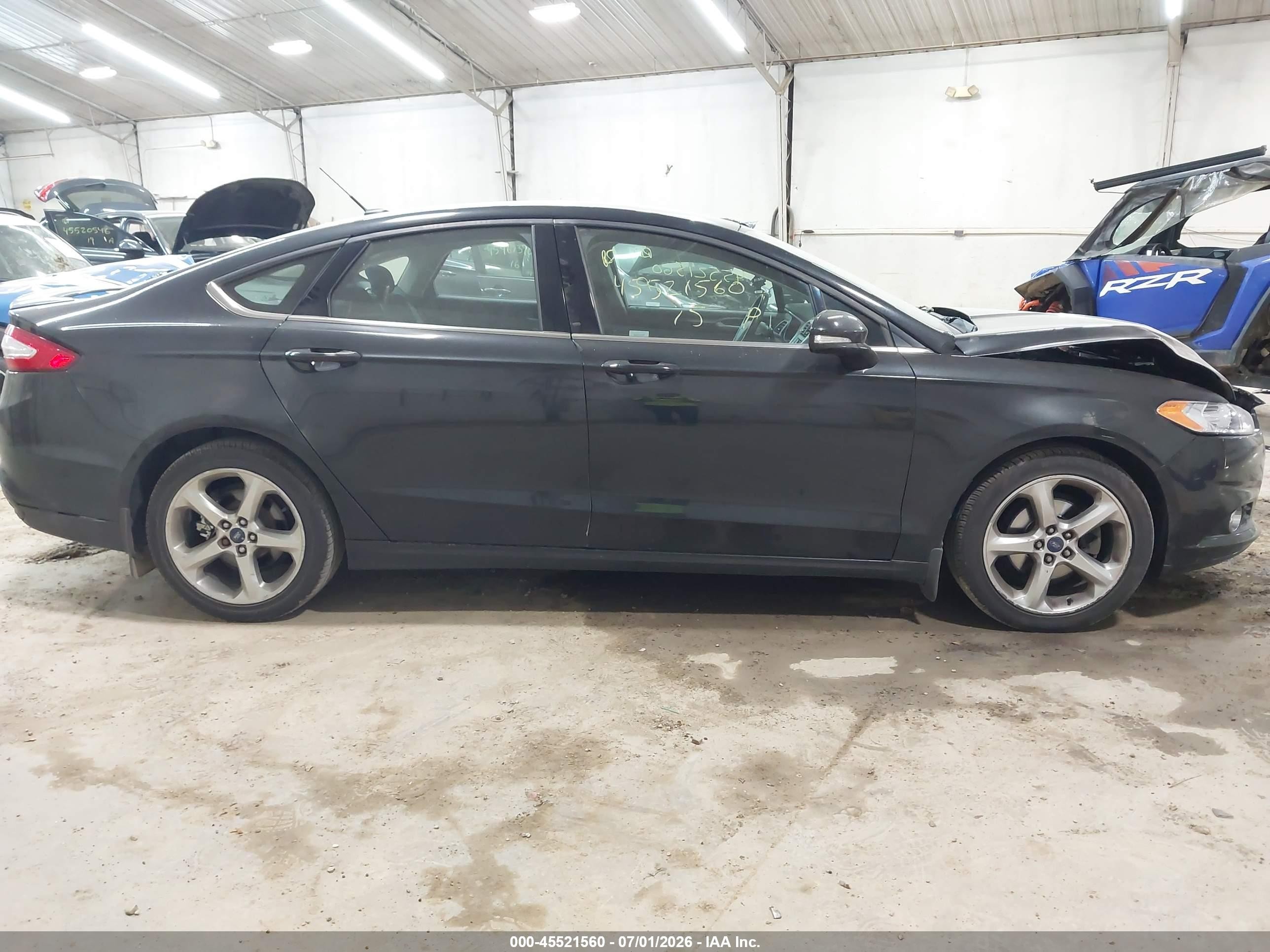 2015 Ford Fusion Se Black vin: 3FA6P0T99FR221563