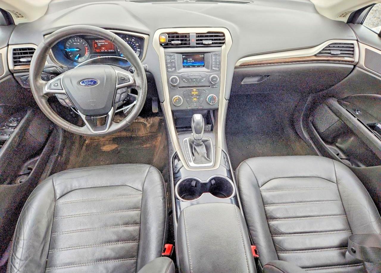2015 Ford Fusion Se Silver vin: 3FA6P0T99FR257656