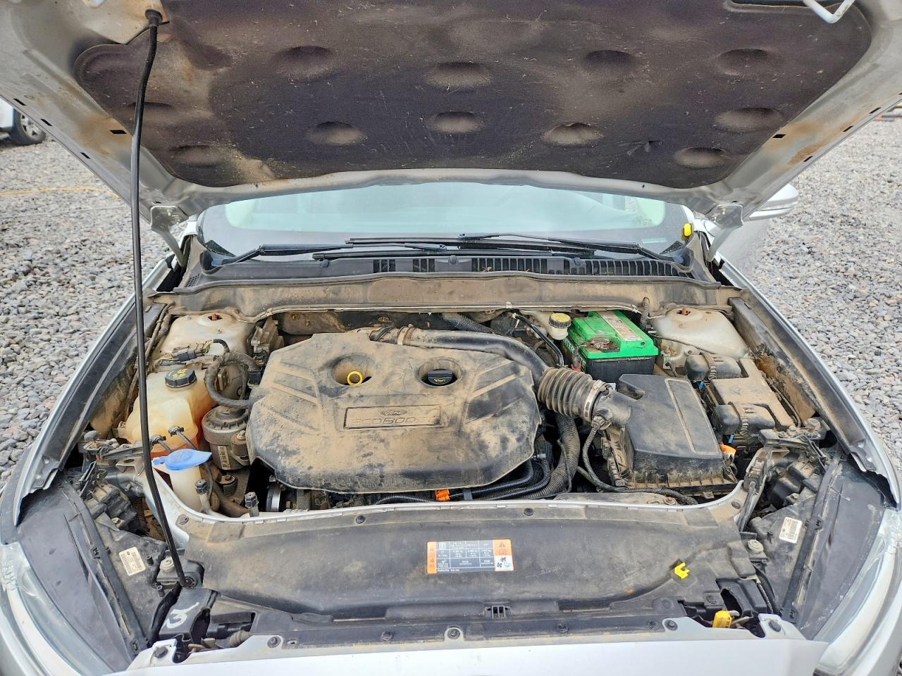 2015 Ford Fusion Se Silver vin: 3FA6P0T99FR257656