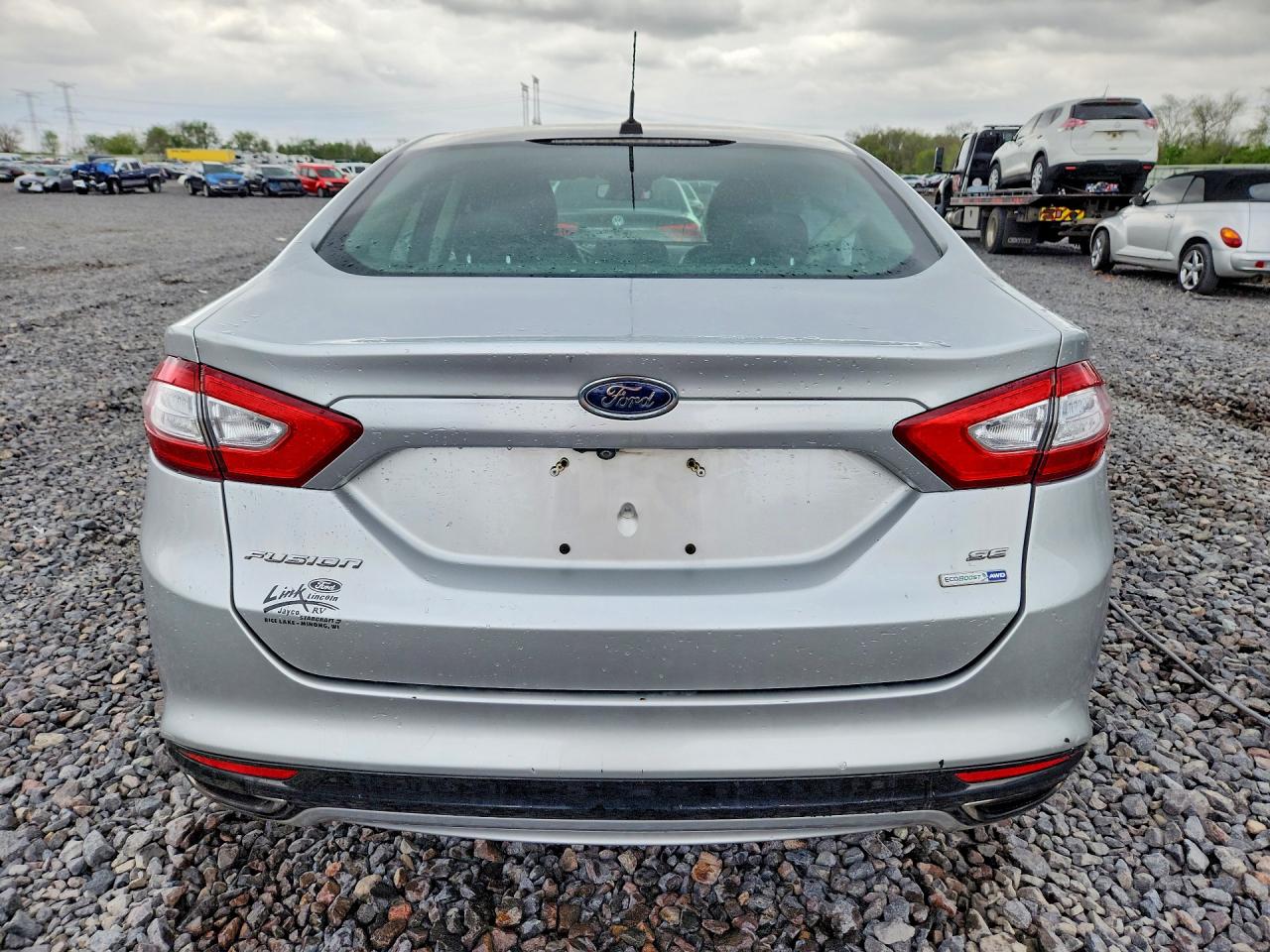 2015 Ford Fusion Se Silver vin: 3FA6P0T99FR257656