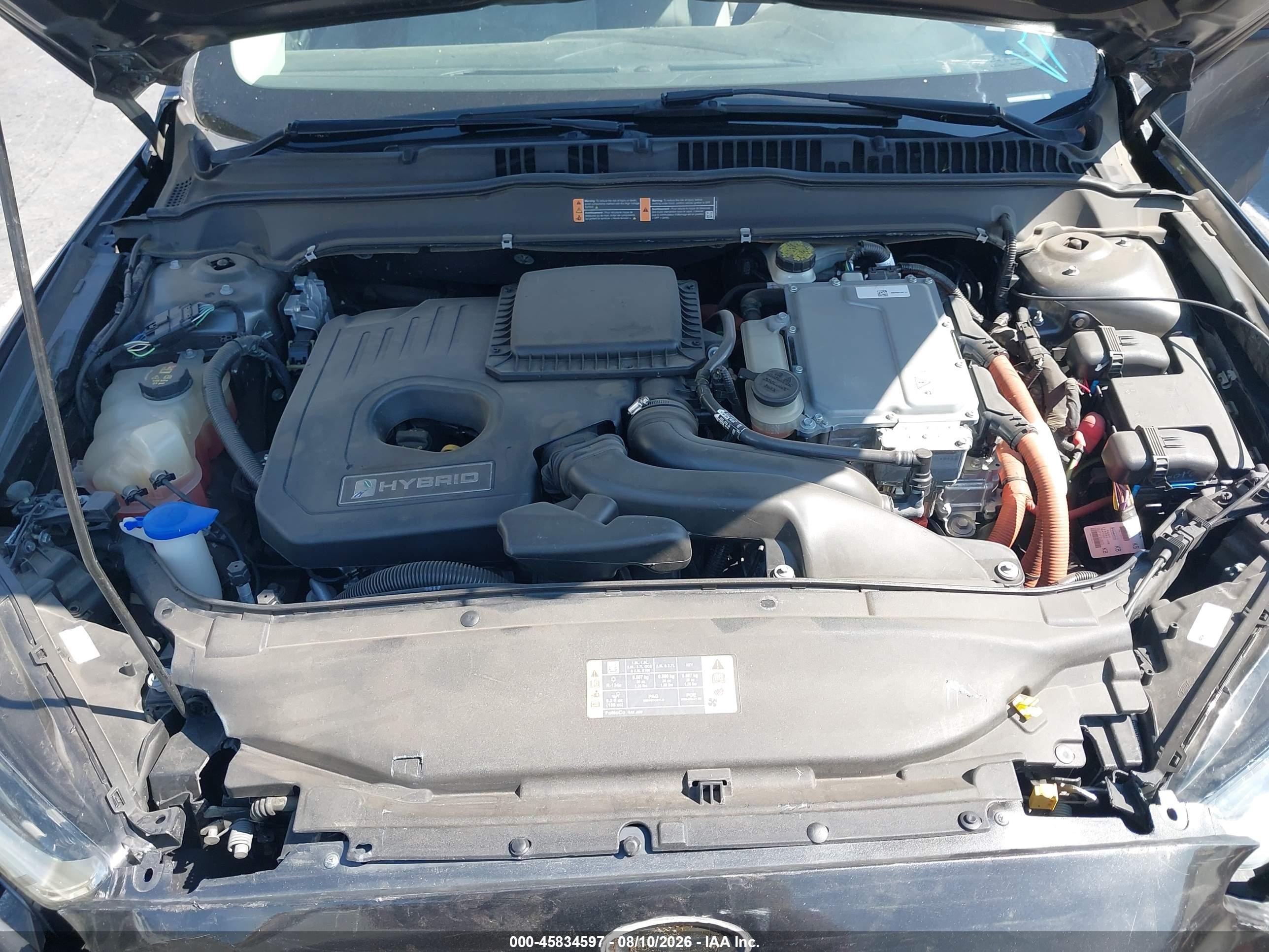2015 Ford Fusion Hybrid S Серый vin: 3FA6P0UU0FR161000