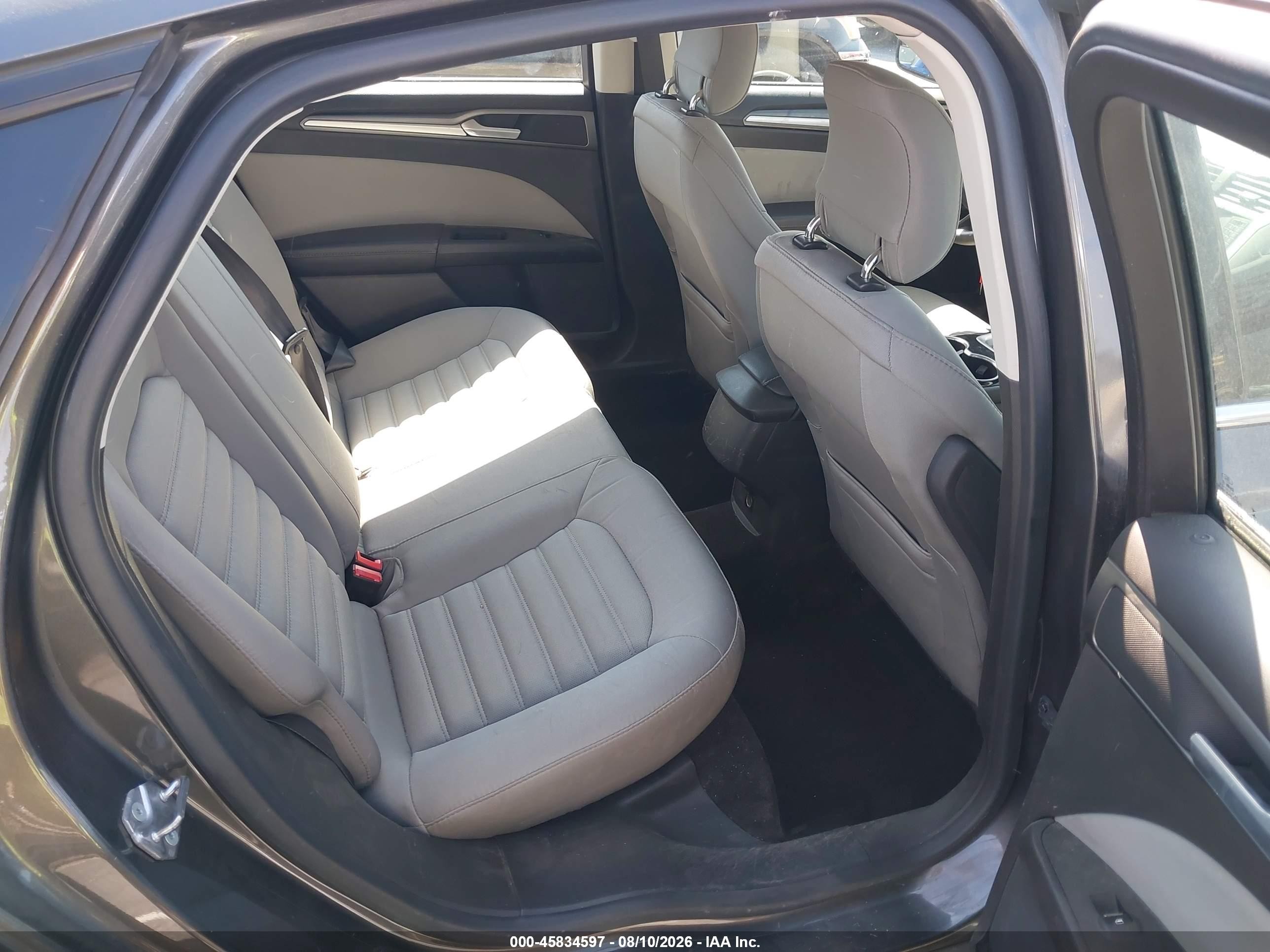 2015 Ford Fusion Hybrid S Серый vin: 3FA6P0UU0FR161000