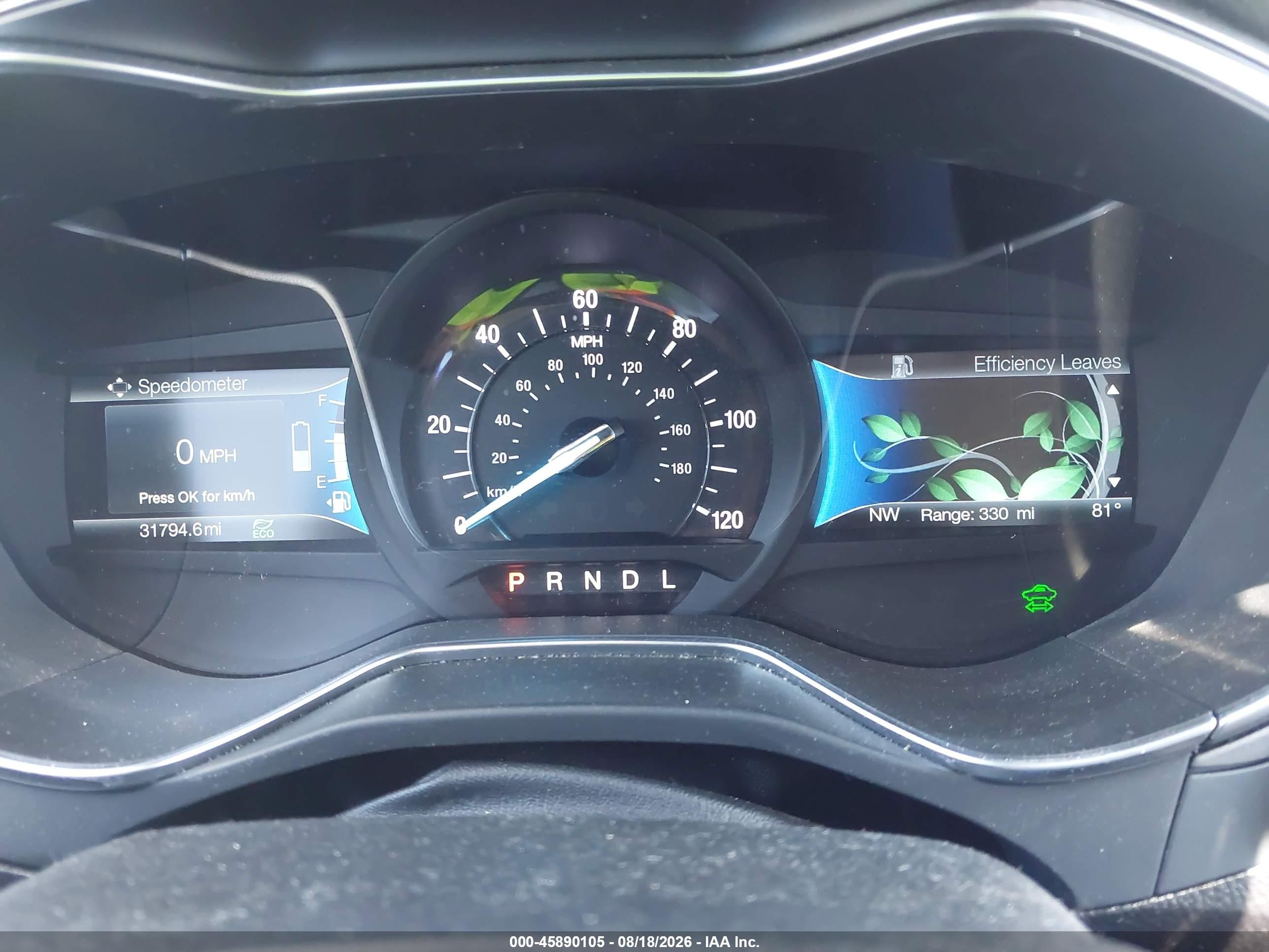 2018 Ford Fusion Hybrid S White vin: 3FA6P0UU0JR271540