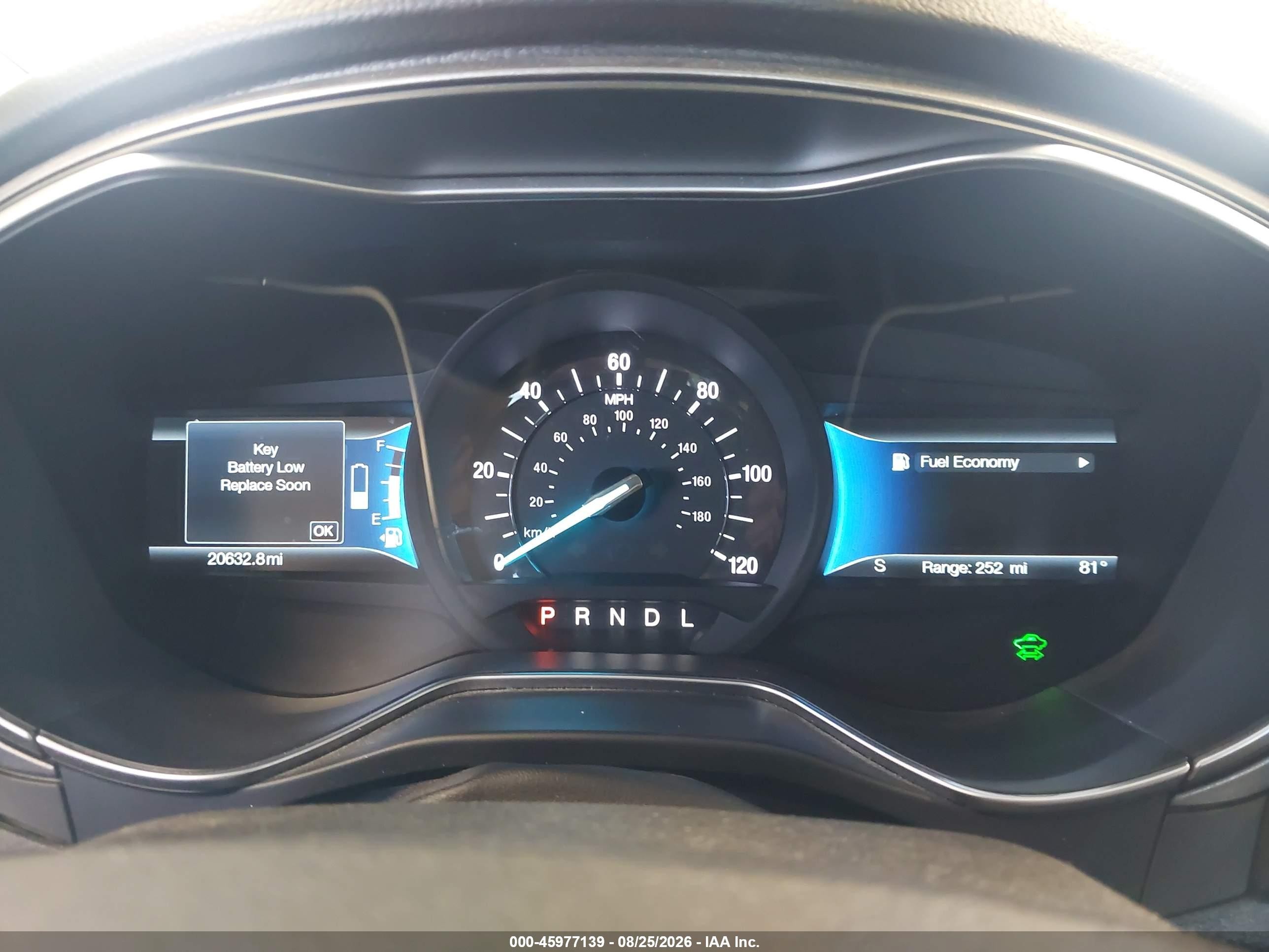 2018 Ford Fusion Hybrid S Blue vin: 3FA6P0UU1JR250664
