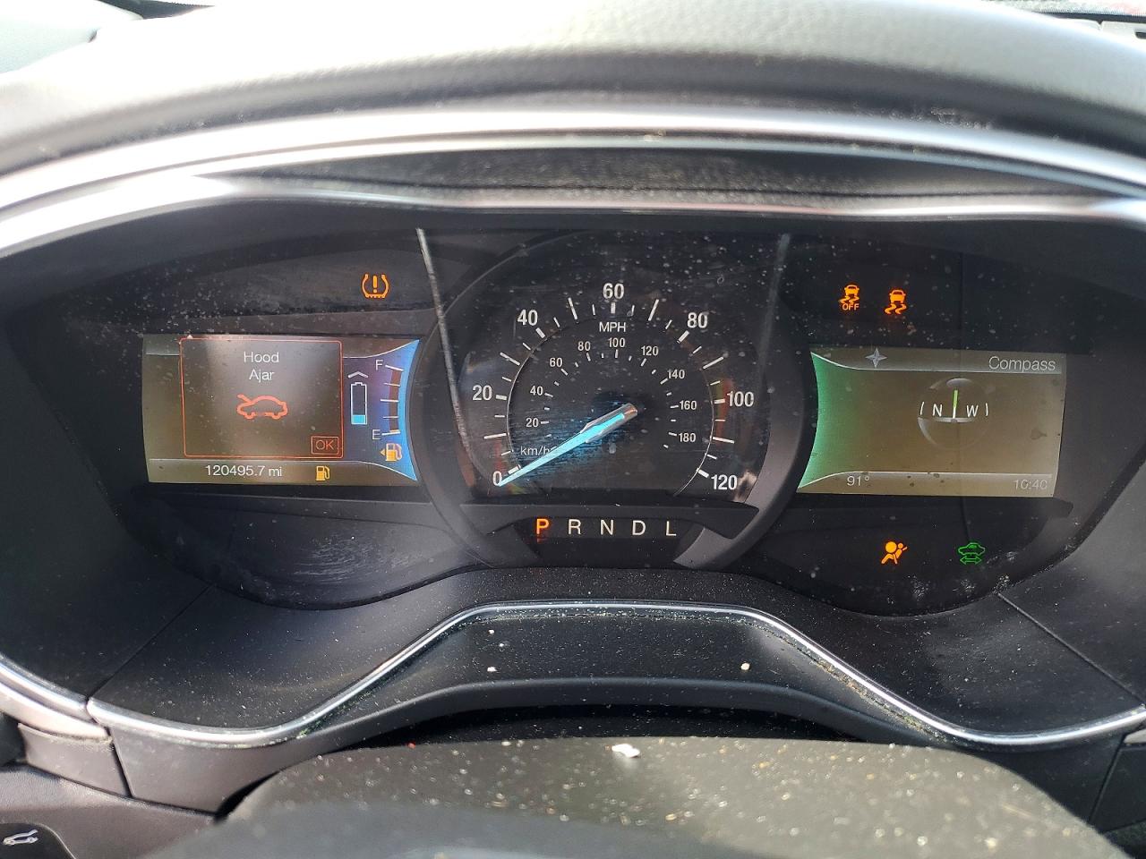 2014 Ford Fusion S Hybrid Gray vin: 3FA6P0UU2ER368938