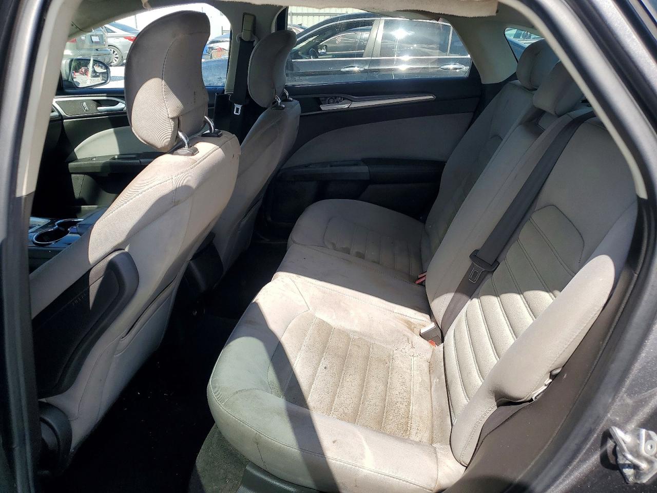2014 Ford Fusion S Hybrid Gray vin: 3FA6P0UU2ER368938