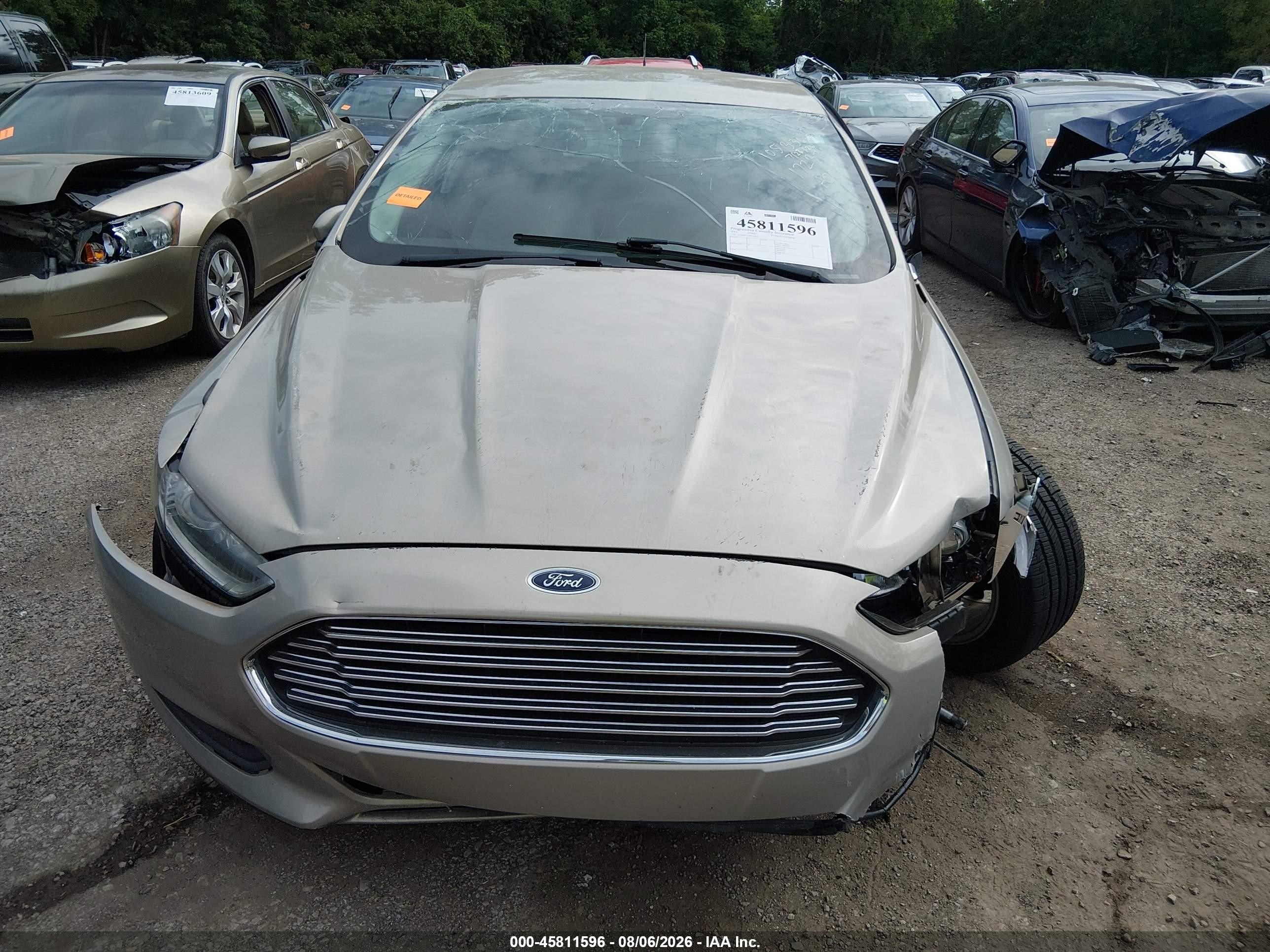 2015 Ford Fusion Hybrid S Champagne vin: 3FA6P0UU2FR172371