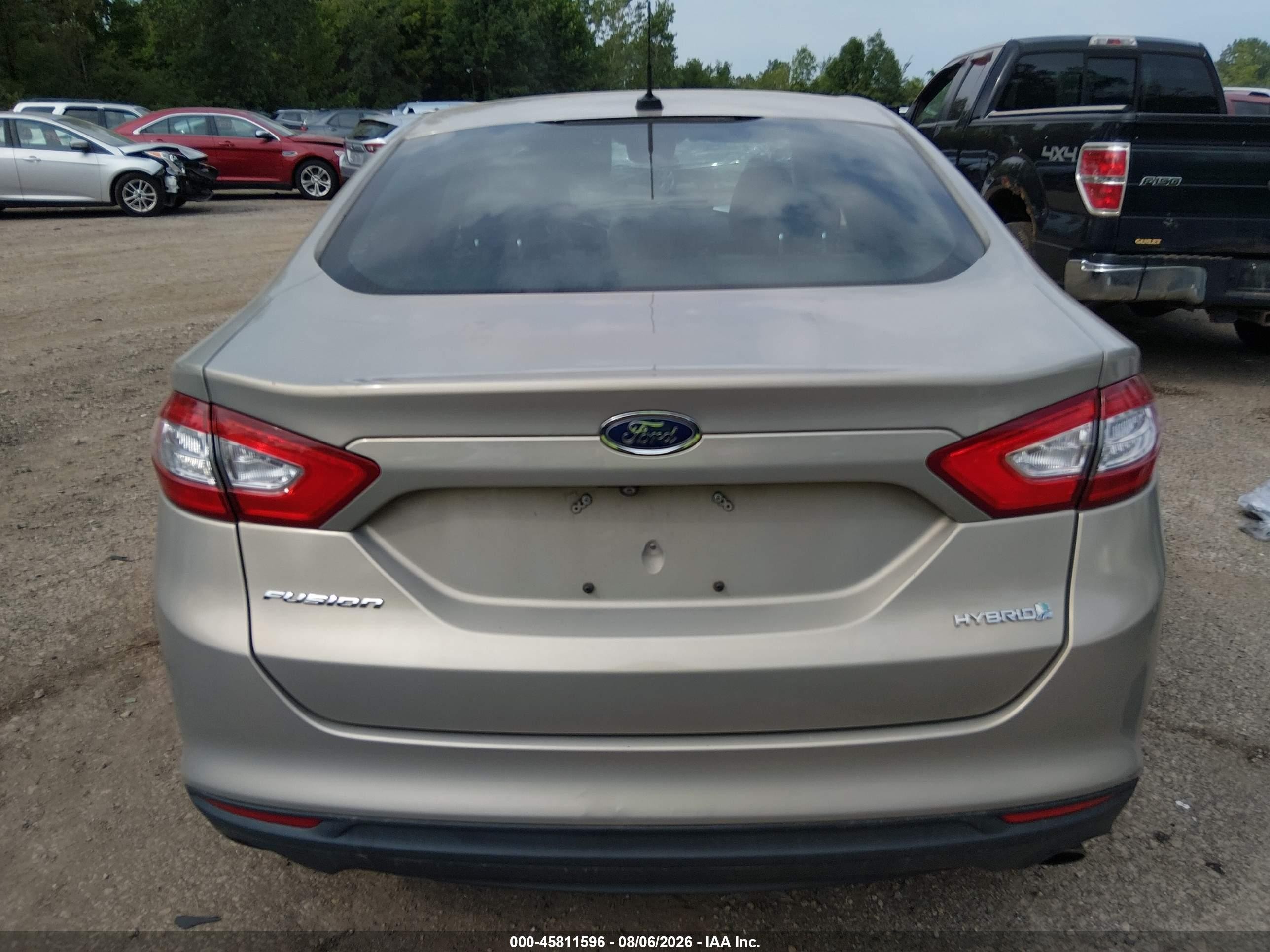 2015 Ford Fusion Hybrid S Champagne vin: 3FA6P0UU2FR172371