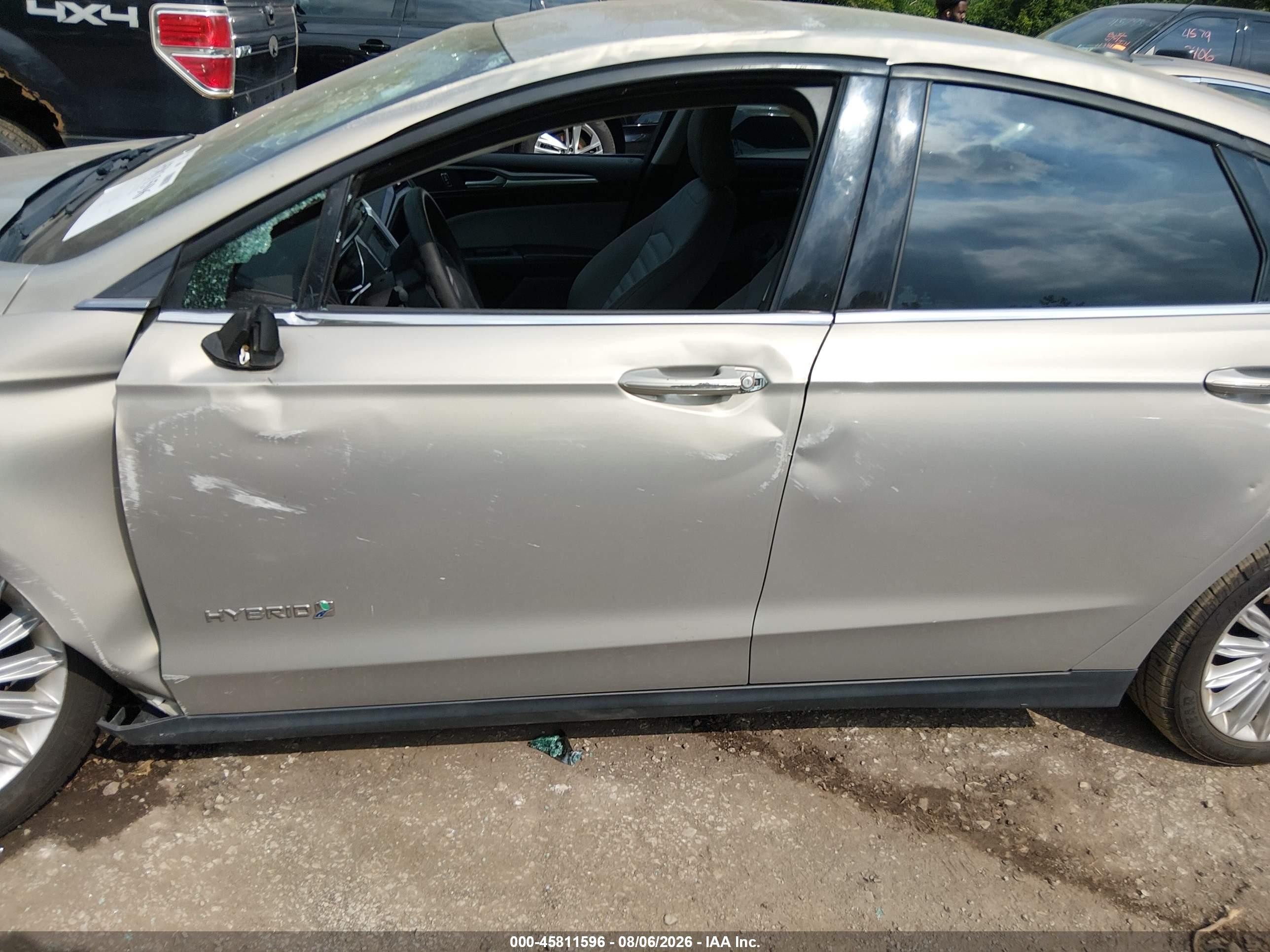 2015 Ford Fusion Hybrid S Champagne vin: 3FA6P0UU2FR172371