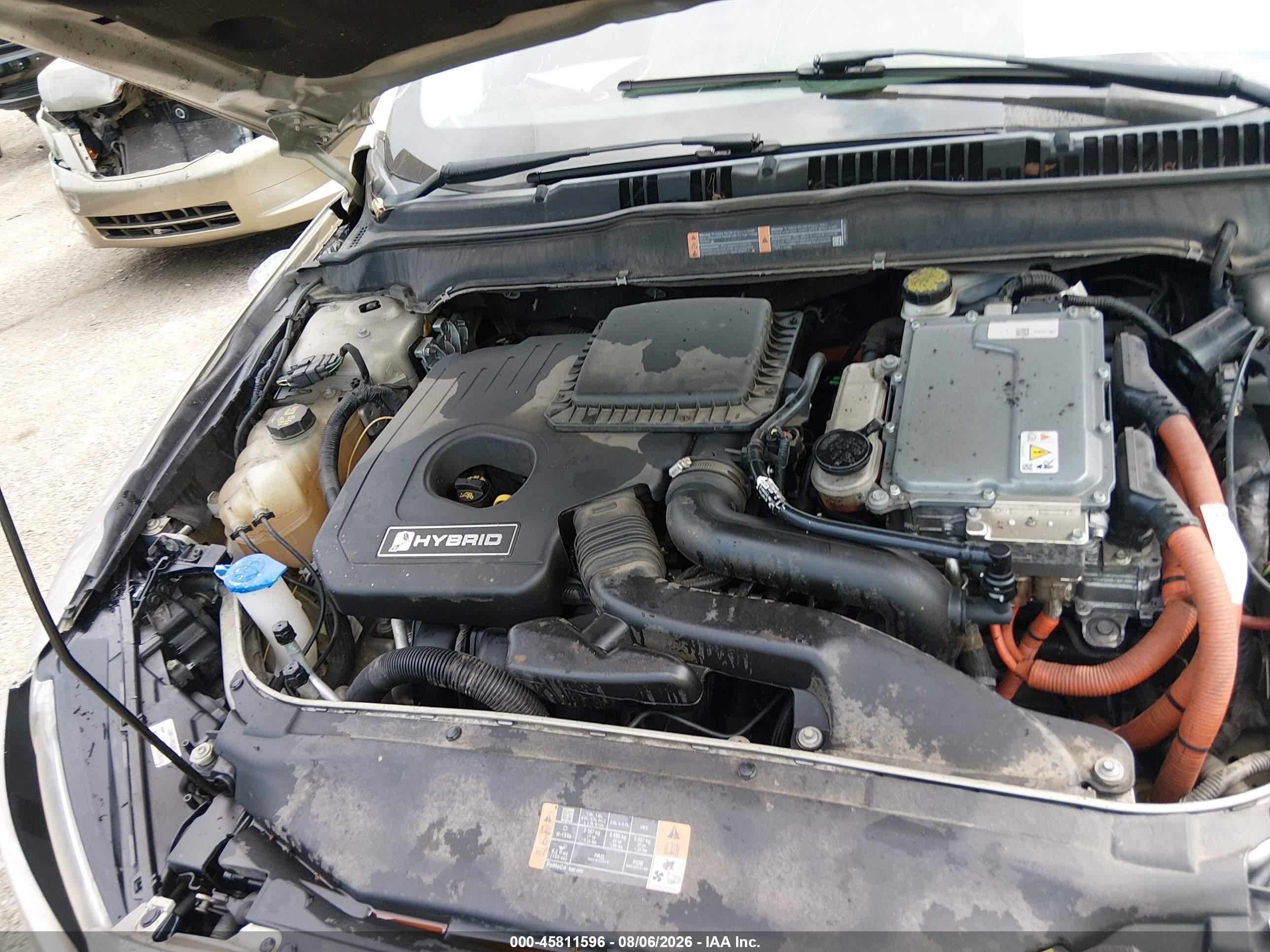 2015 Ford Fusion Hybrid S Champagne vin: 3FA6P0UU2FR172371