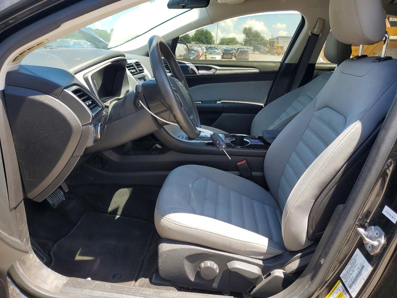 2015 Ford Fusion S Hybrid Black vin: 3FA6P0UU3FR139976
