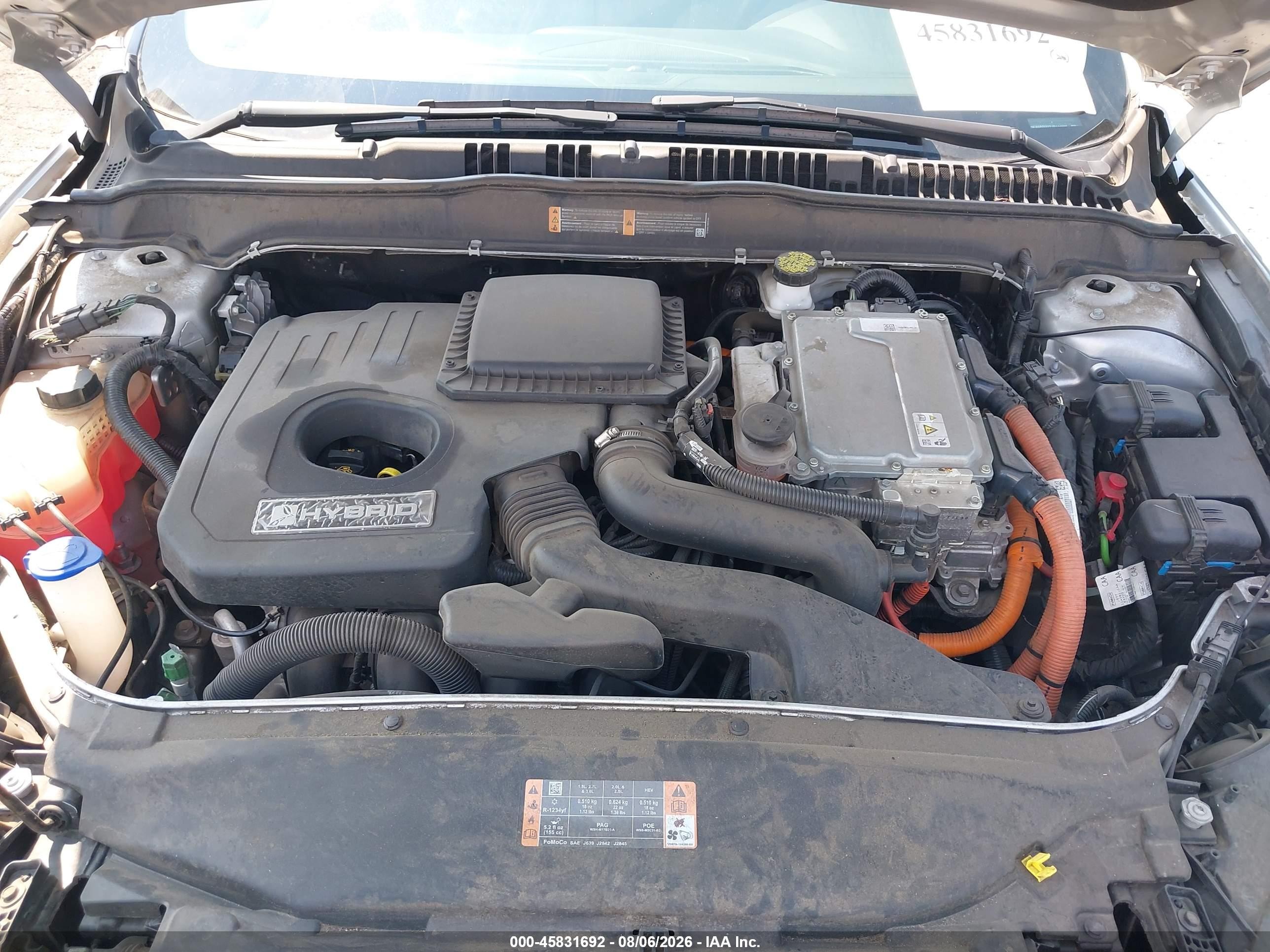 2018 Ford Fusion Hybrid S Серебряный vin: 3FA6P0UU3JR141882