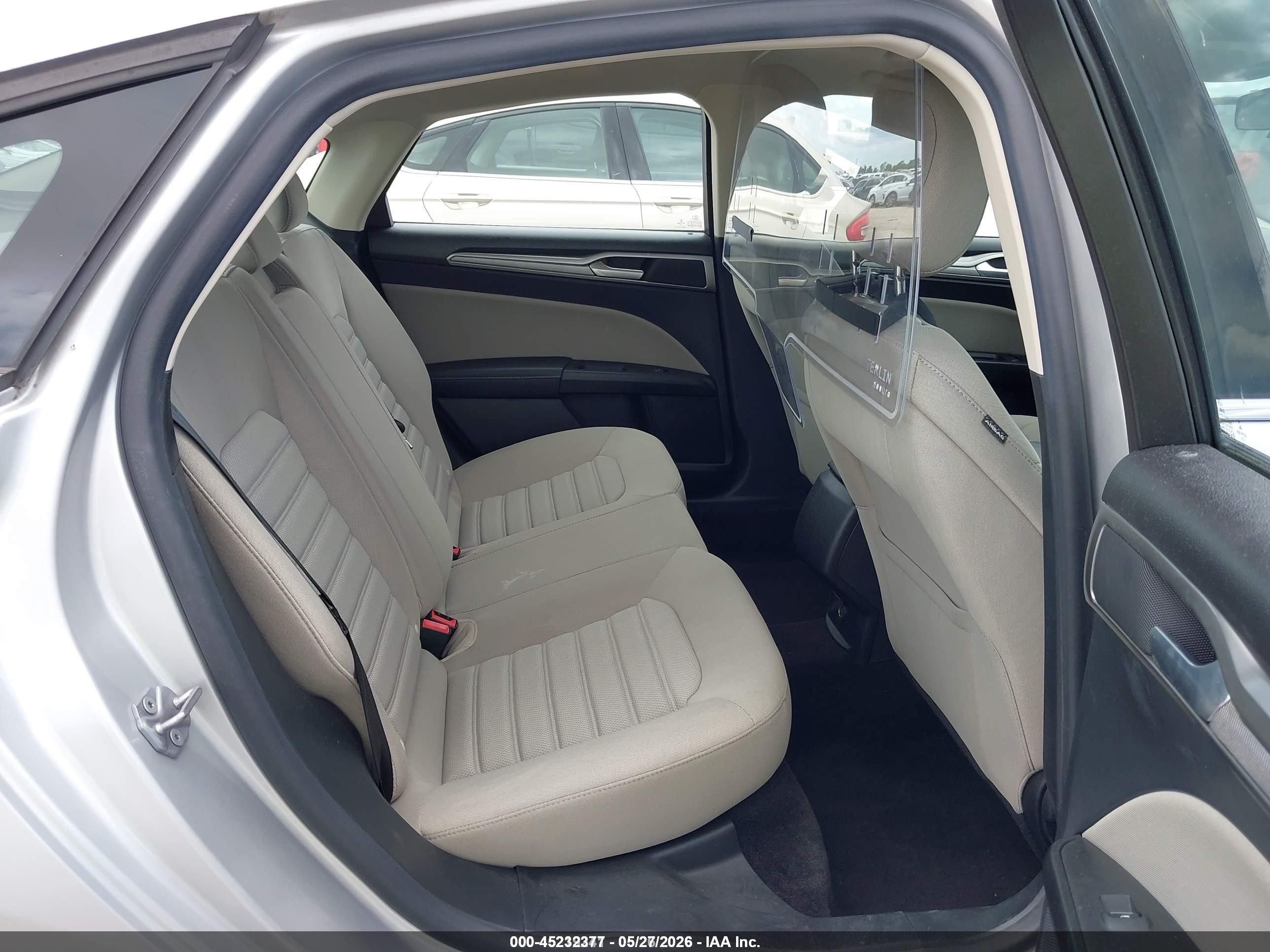 2018 Ford Fusion Hybrid S Silver vin: 3FA6P0UU3JR261648