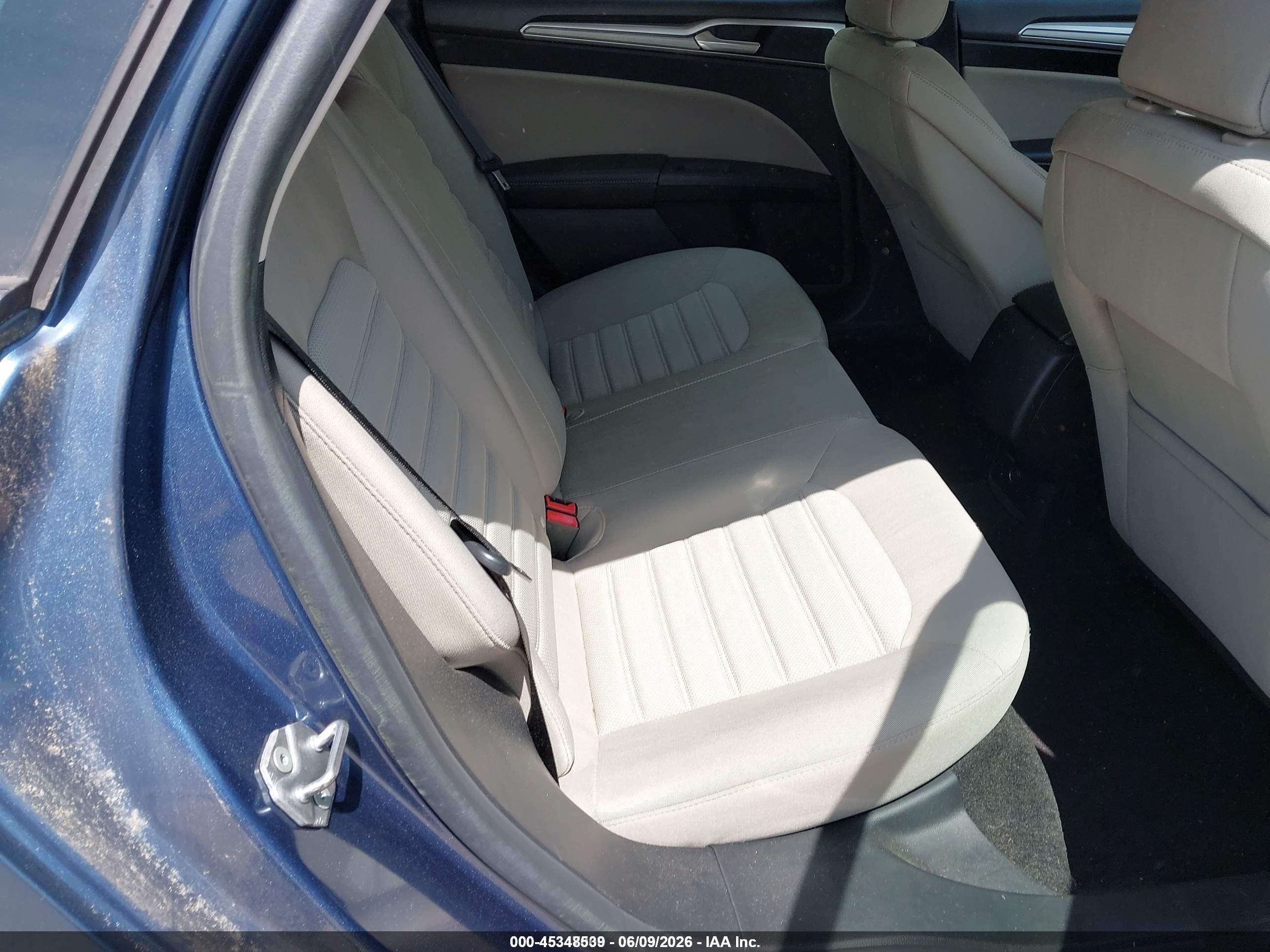 2018 Ford Fusion Hybrid S Синий vin: 3FA6P0UU4JR278961