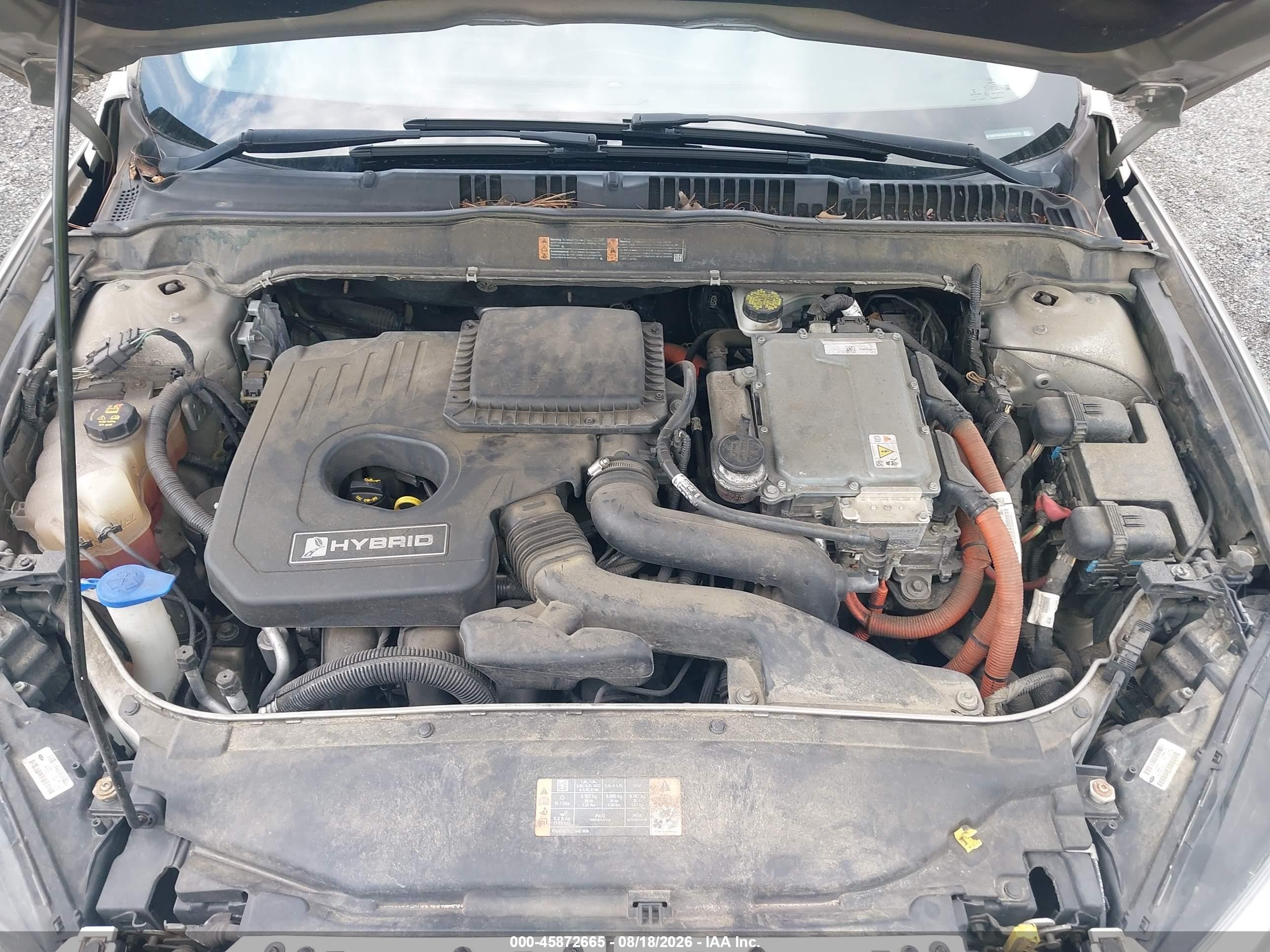 2015 Ford Fusion Hybrid S Gold vin: 3FA6P0UU5FR149473