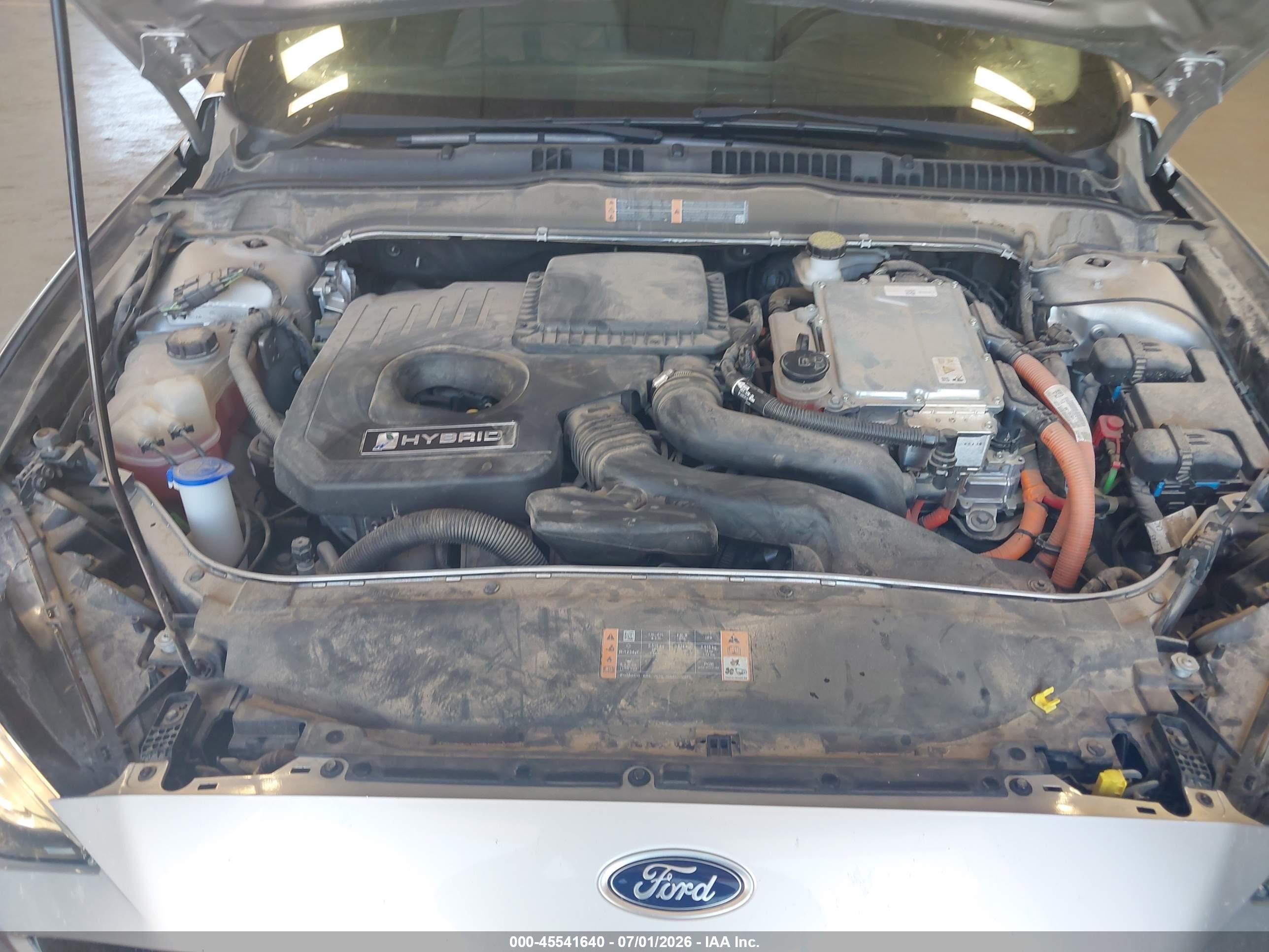 2018 Ford Fusion Hybrid S Silver vin: 3FA6P0UU5JR278788