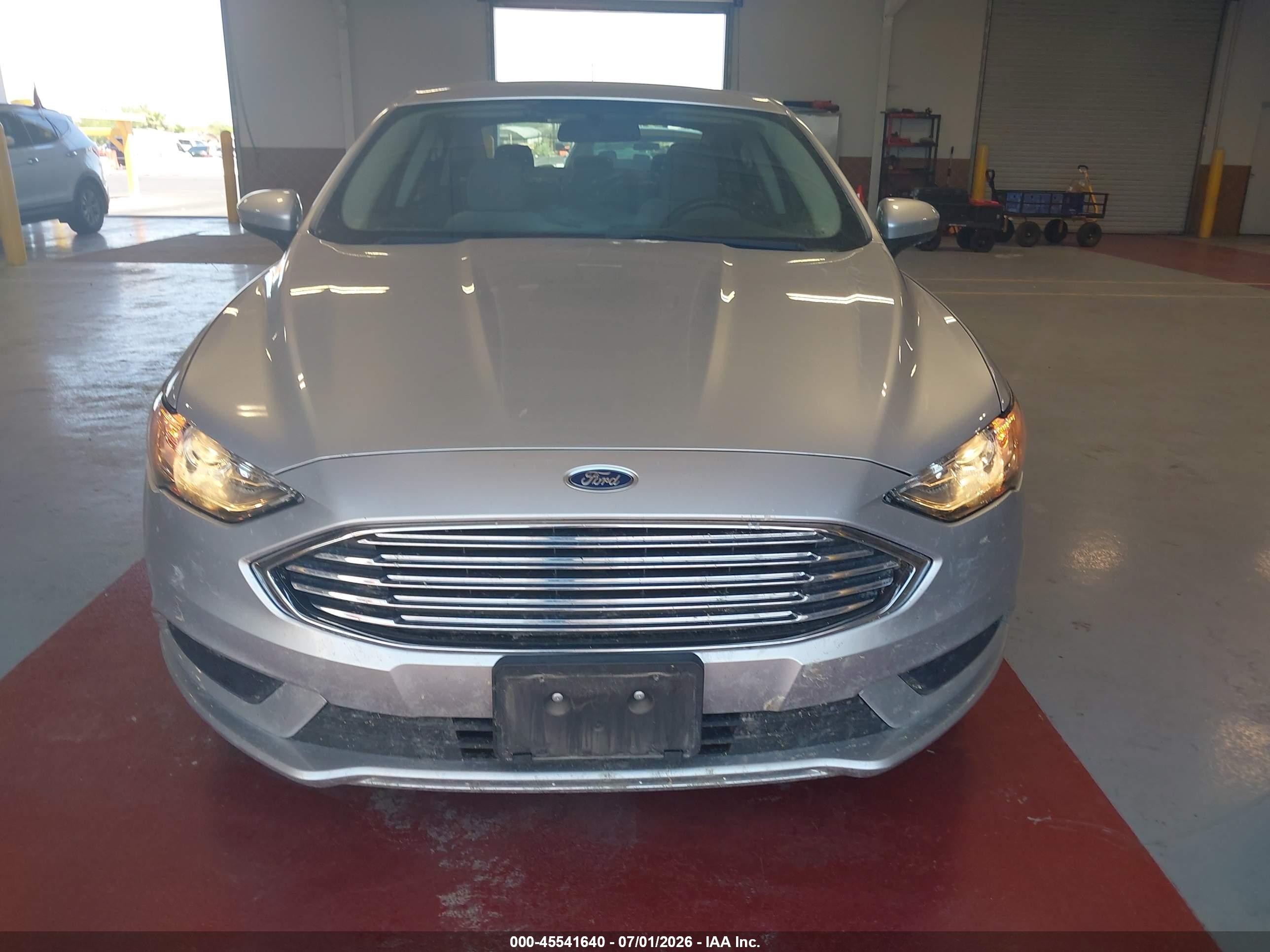 2018 Ford Fusion Hybrid S Silver vin: 3FA6P0UU5JR278788