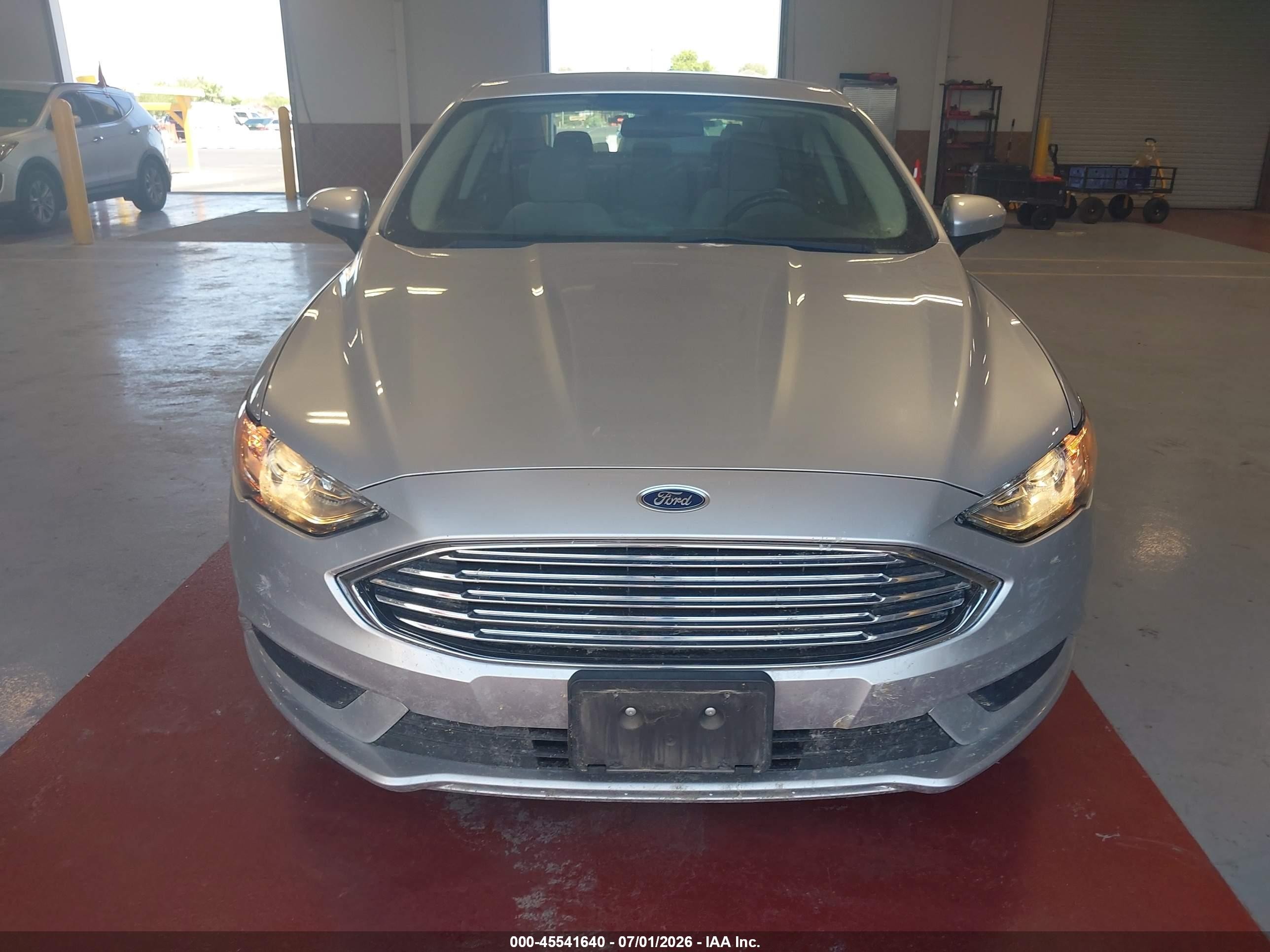2018 Ford Fusion Hybrid S Silver vin: 3FA6P0UU5JR278788