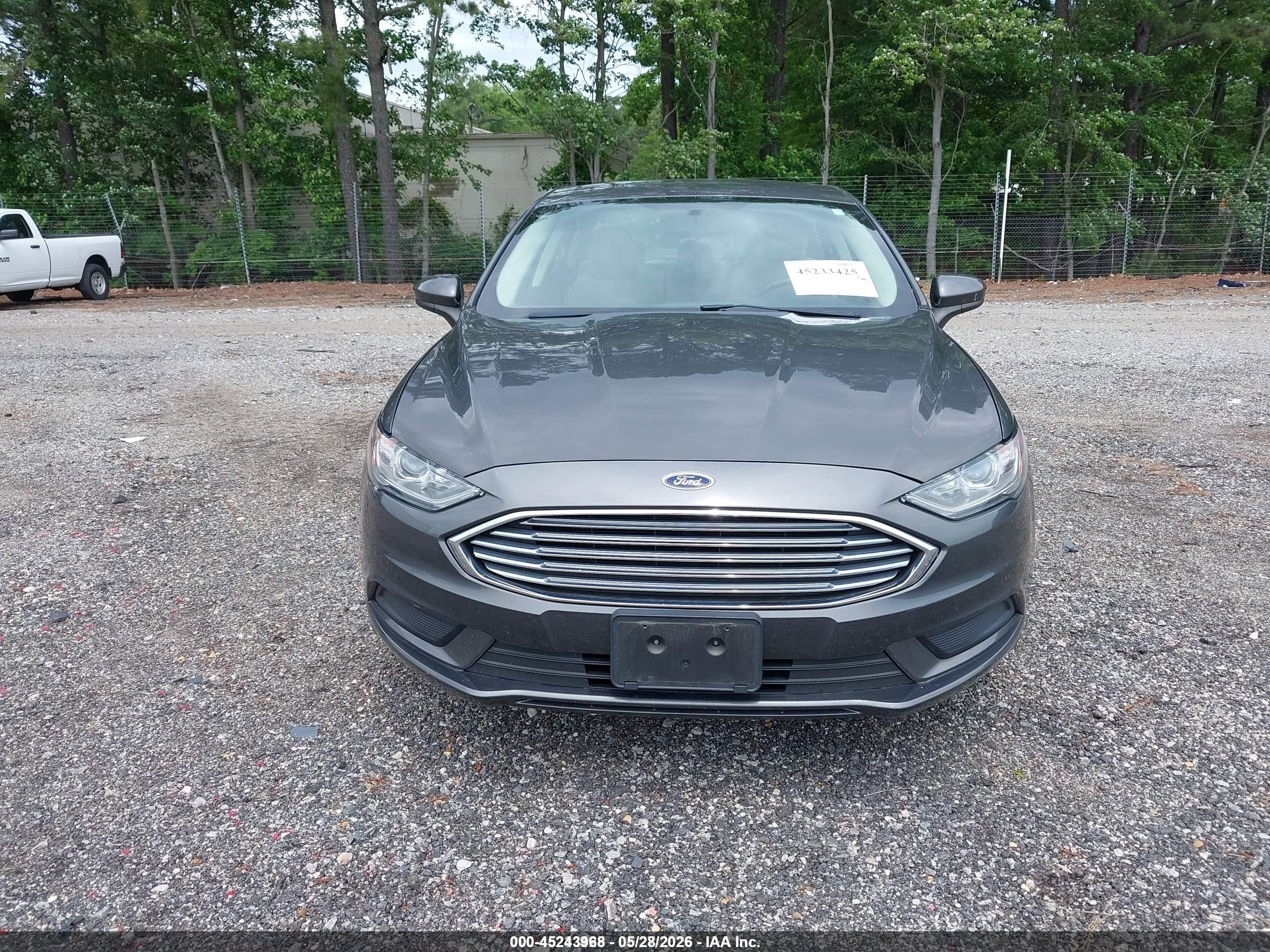 2018 Ford Fusion Hybrid S Серый vin: 3FA6P0UU5JR279052