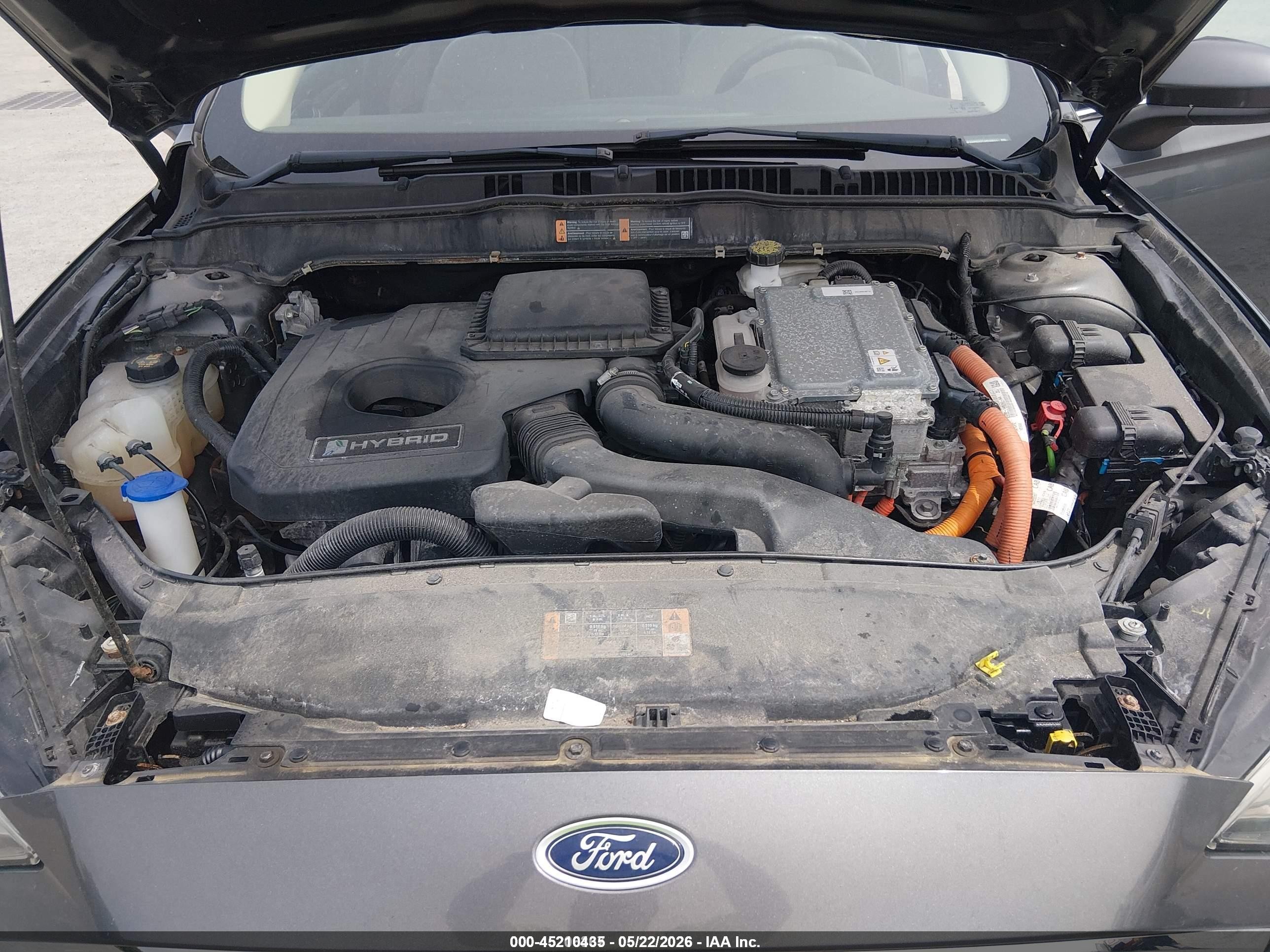 2018 Ford Fusion Hybrid S Gray vin: 3FA6P0UU7JR243511