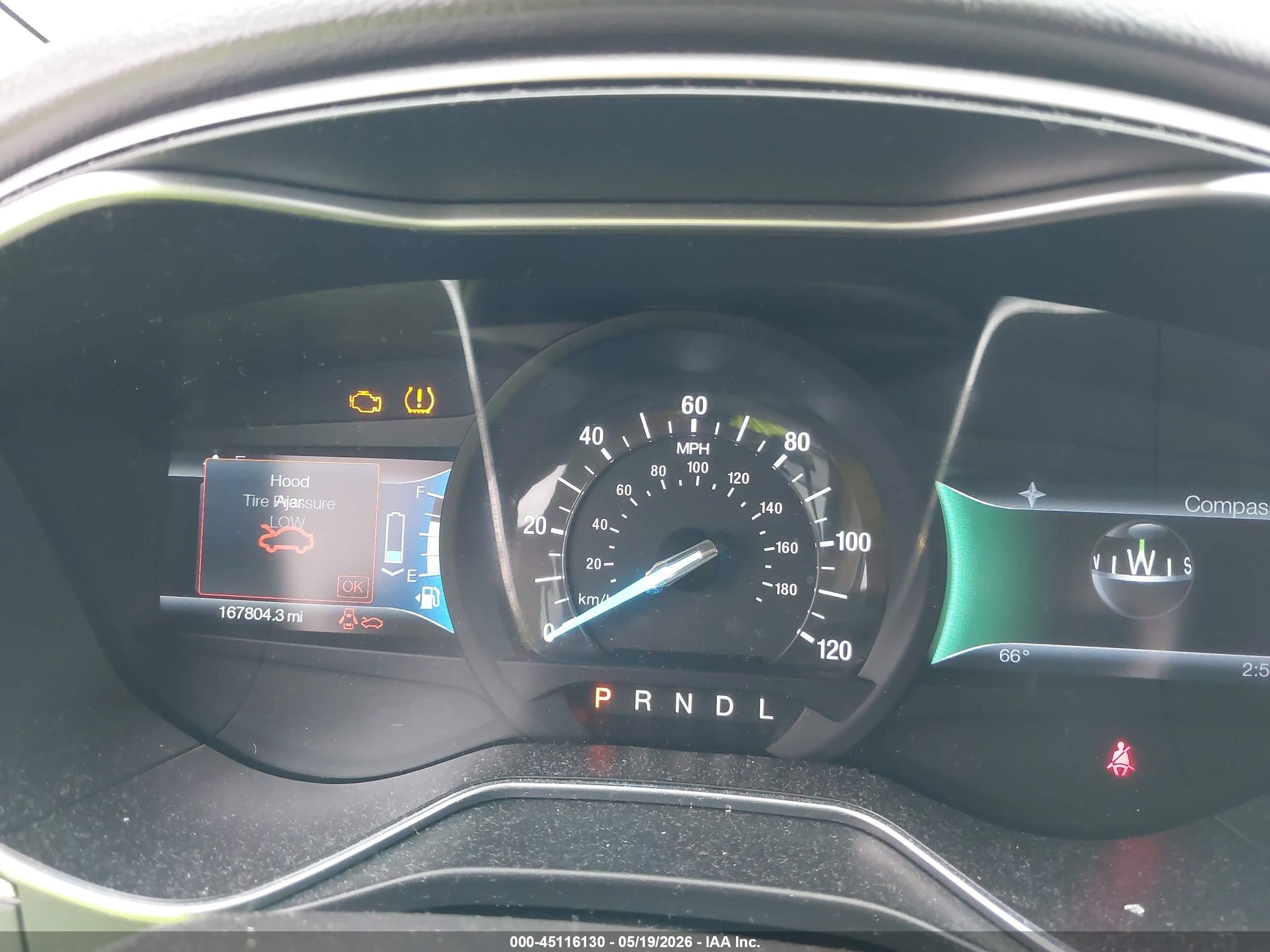 2014 Ford Fusion Hybrid S Серый vin: 3FA6P0UU8ER286079