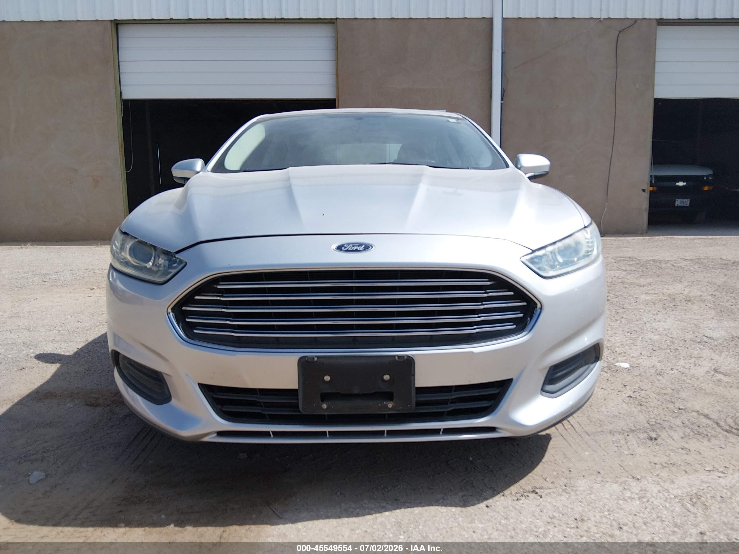 2015 Ford Fusion Hybrid S Silver vin: 3FA6P0UU8FR132621