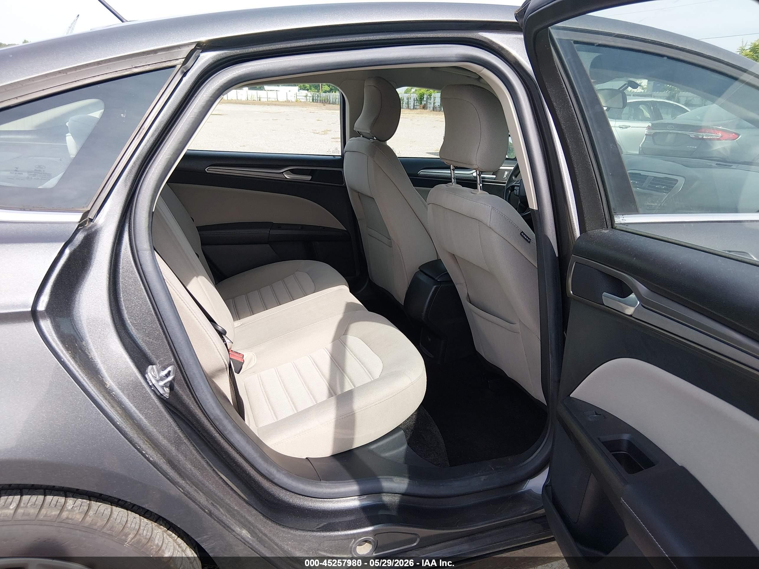 2018 Ford Fusion Hybrid S Gray vin: 3FA6P0UU8JR100101