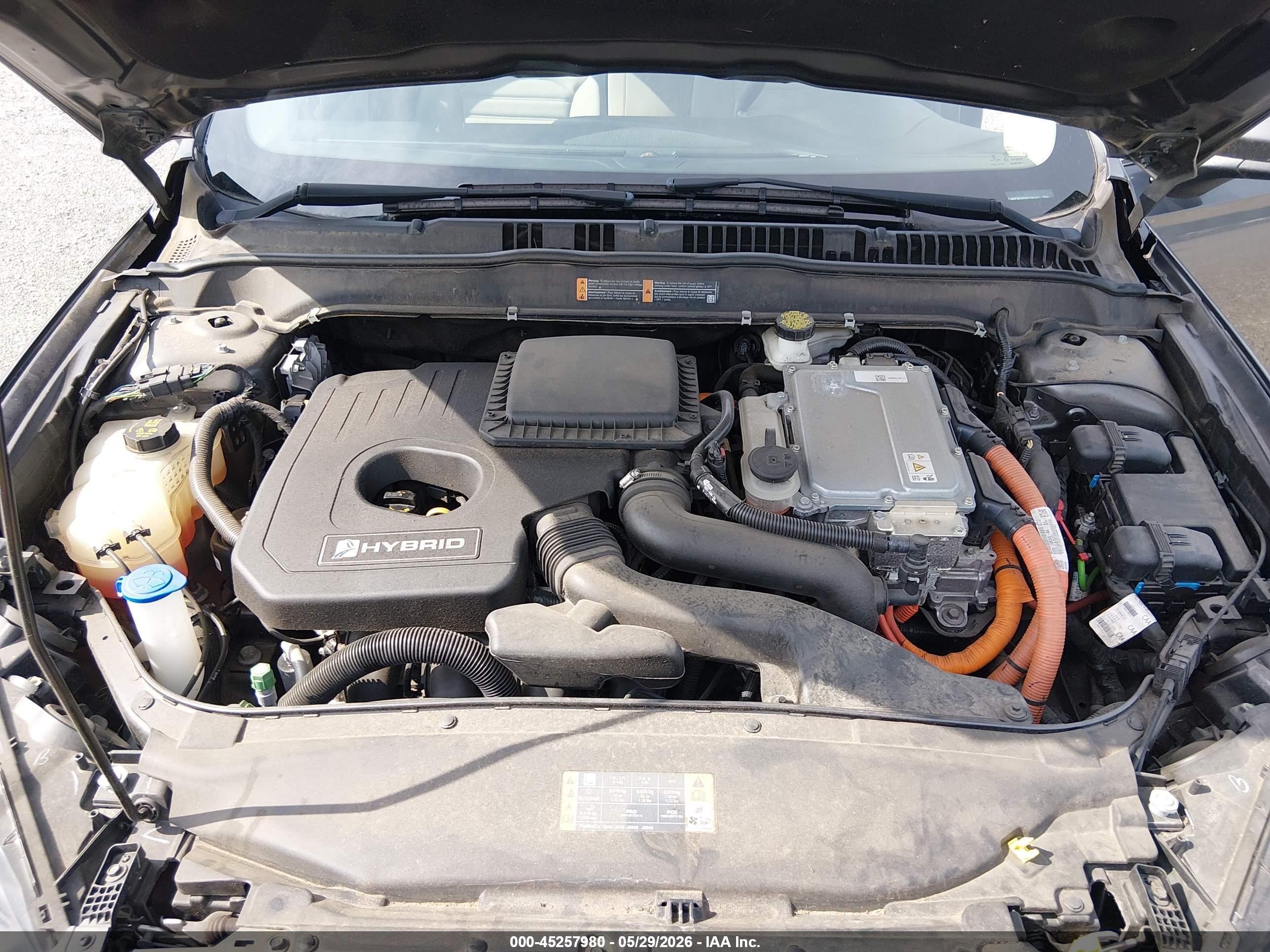 2018 Ford Fusion Hybrid S Gray vin: 3FA6P0UU8JR100101
