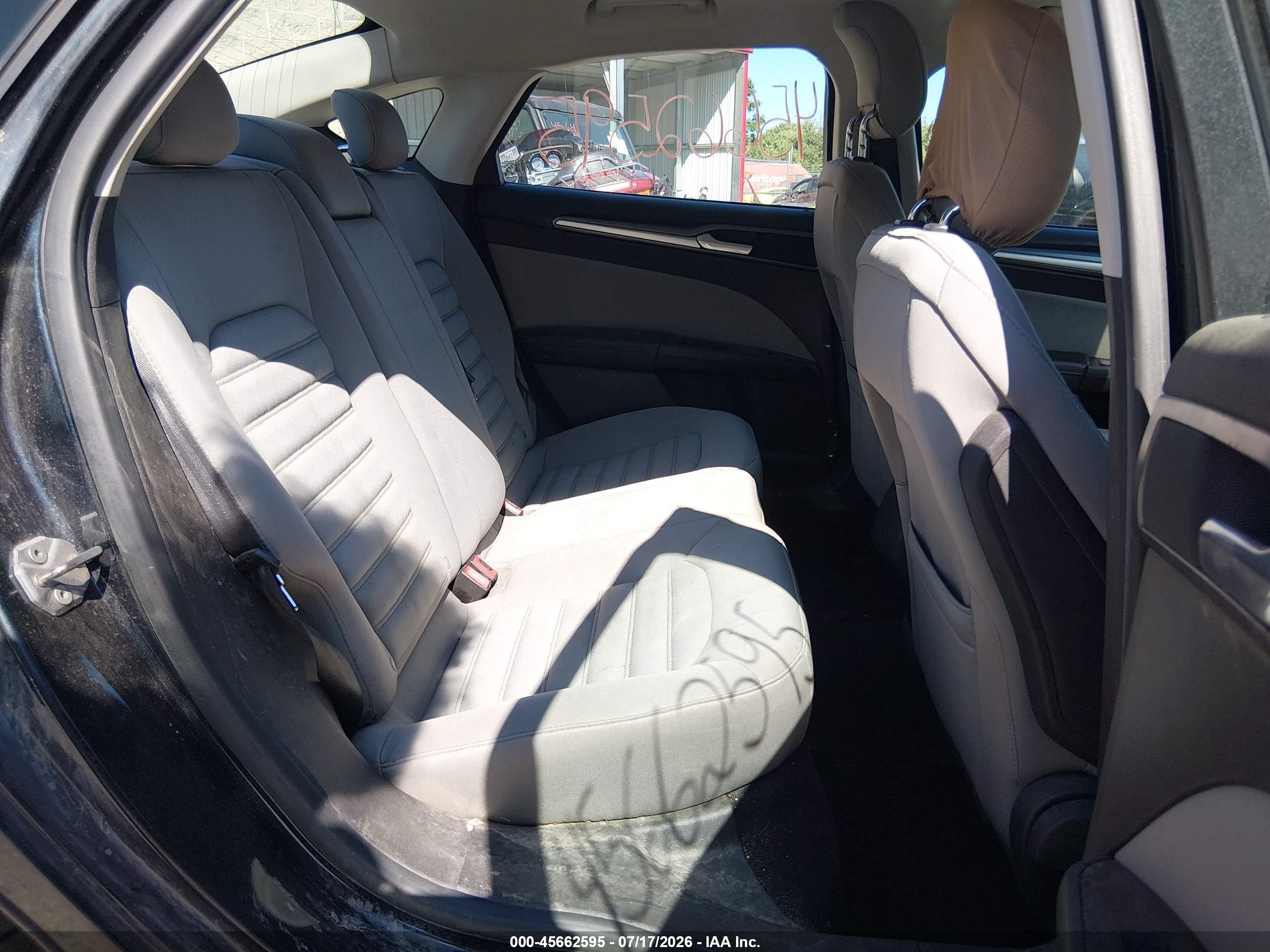 2014 Ford Fusion Hybrid S Синий vin: 3FA6P0UU9ER274362