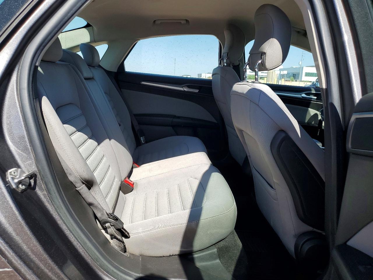 2014 Ford Fusion S Hybrid Gray vin: 3FA6P0UU9ER360156