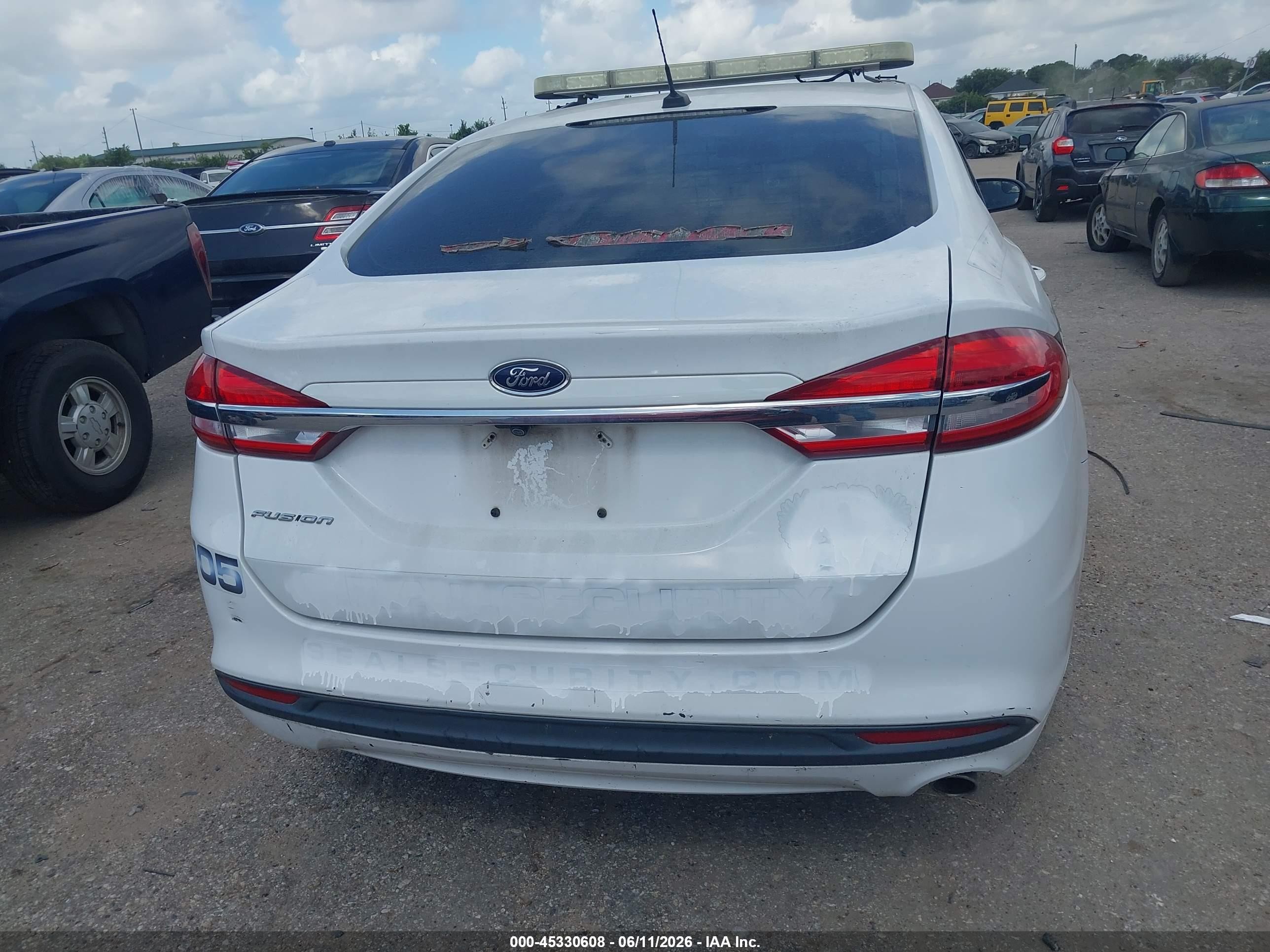 2017 Ford Fusion Hybrid S Белый vin: 3FA6P0UU9HR206762