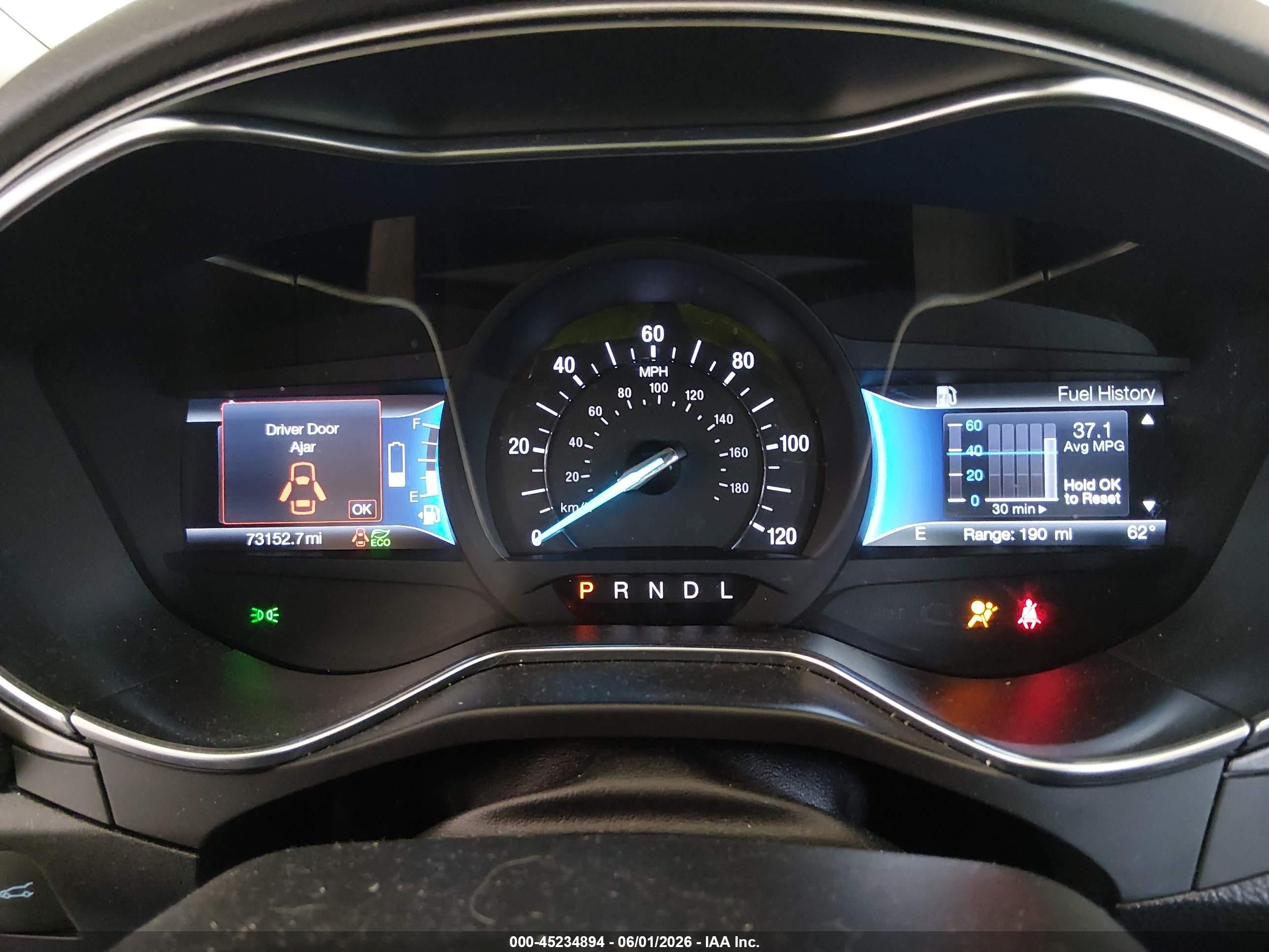 2018 Ford Fusion Hybrid S Blue vin: 3FA6P0UU9JR122799