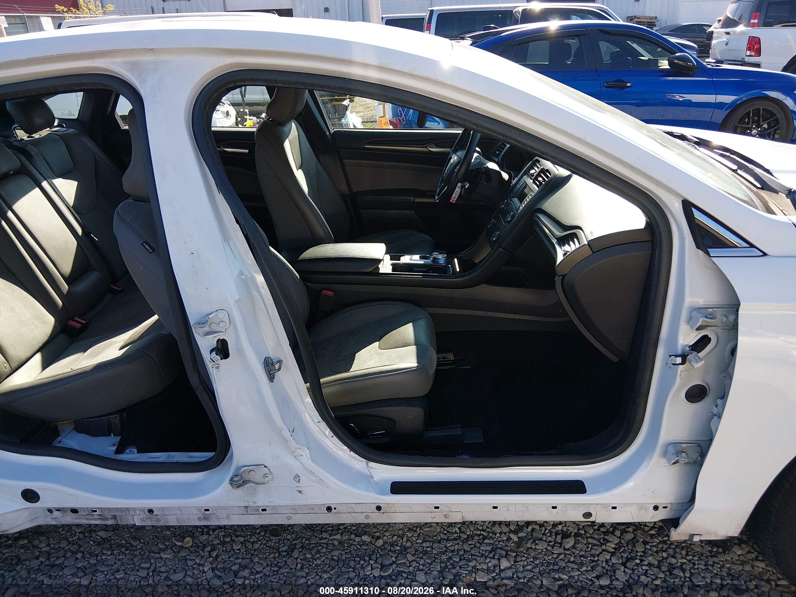 2017 Ford Fusion Sport White vin: 3FA6P0VP7HR149678