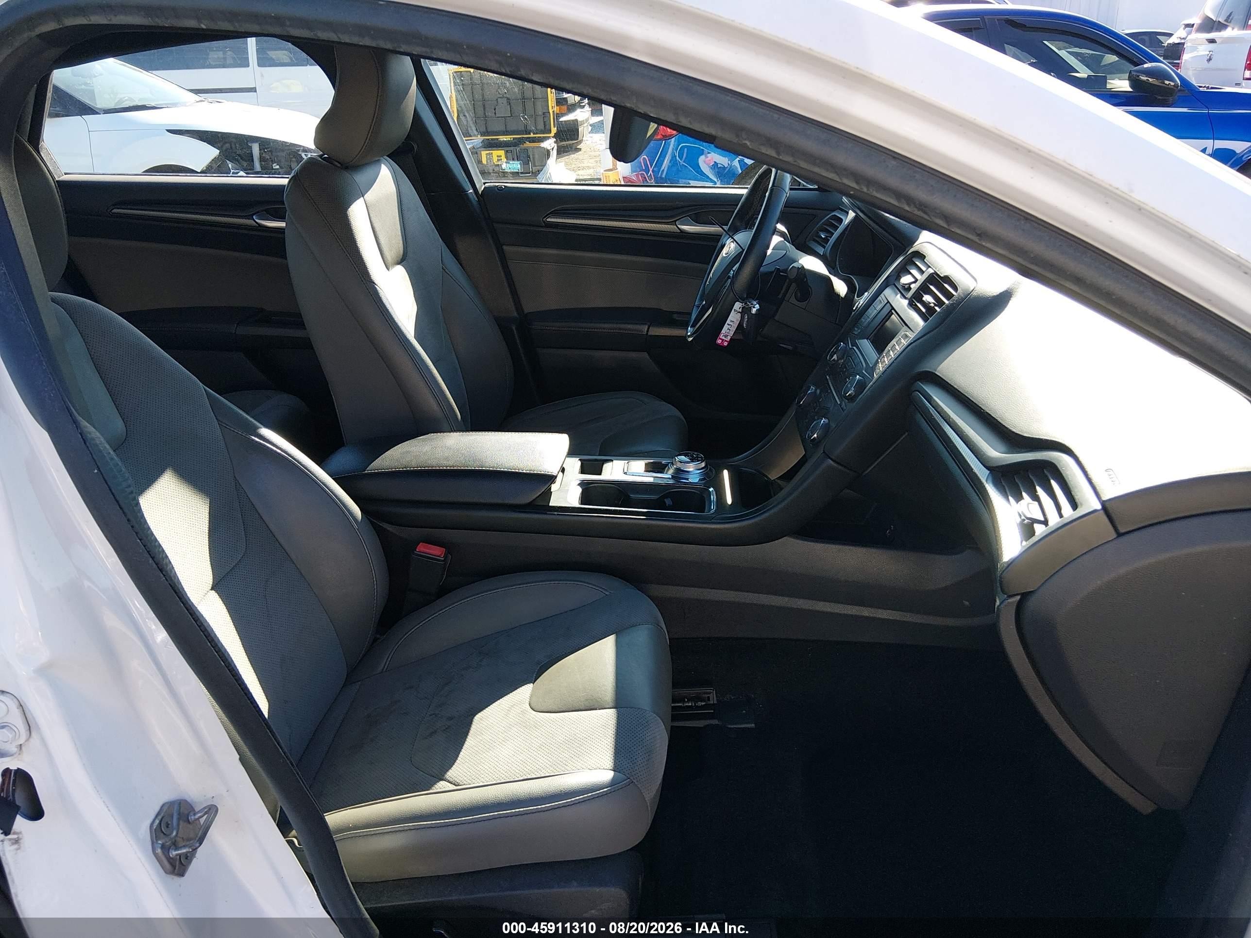 2017 Ford Fusion Sport White vin: 3FA6P0VP7HR149678