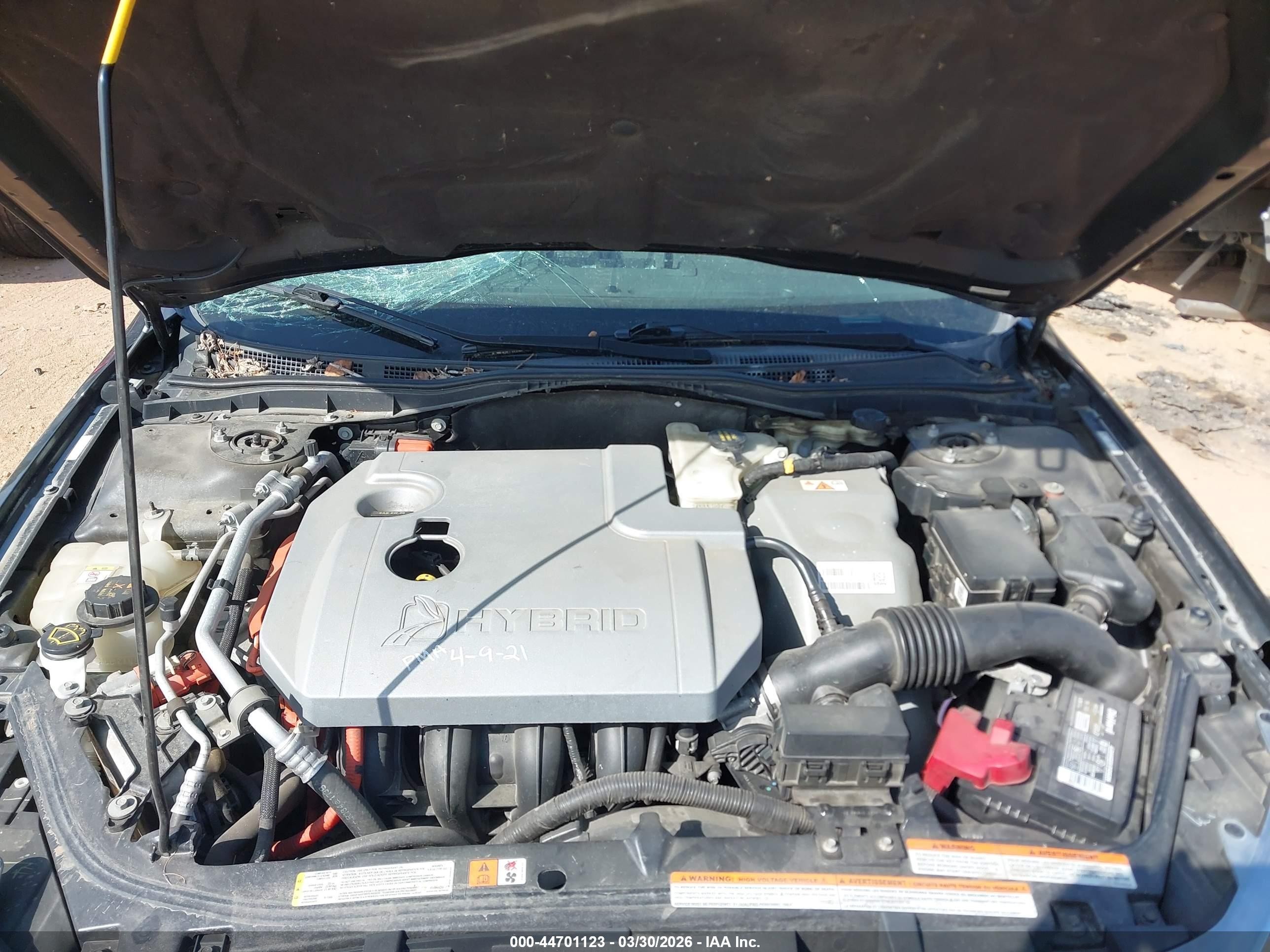 2010 Ford Fusion Hybrid   Black vin: 3FADP0L30AR171583