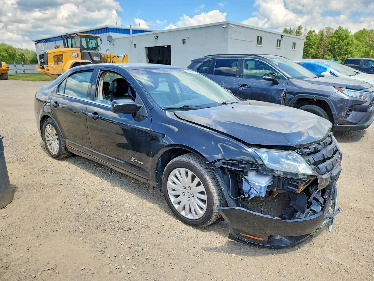 2010 Ford Fusion Hybrid Black vin: 3FADP0L30AR212391